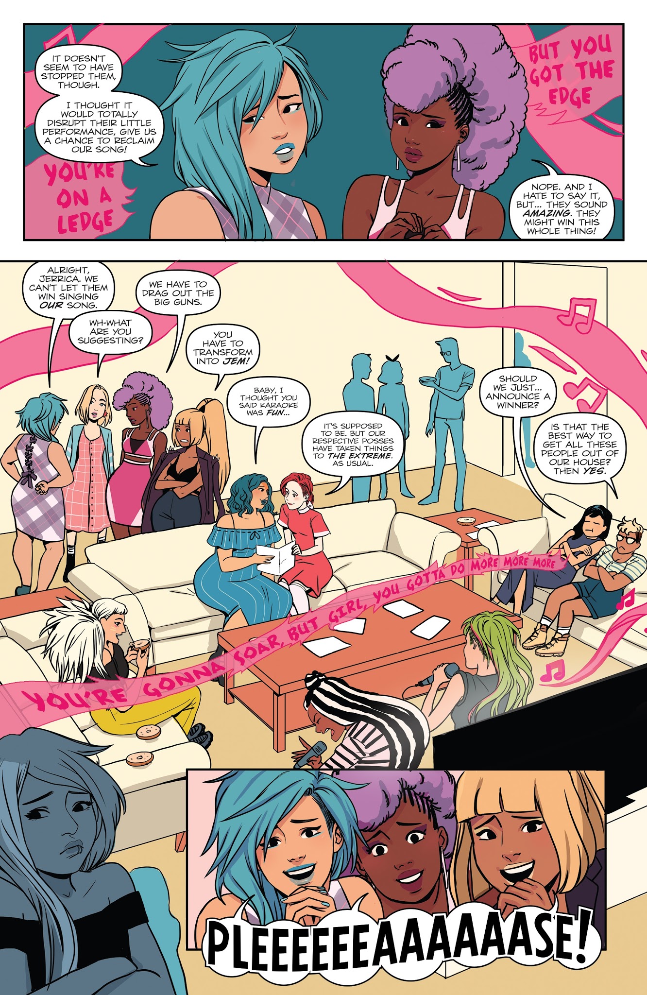 Read online Jem and the Holograms: Dimensions comic -  Issue #2 - 11