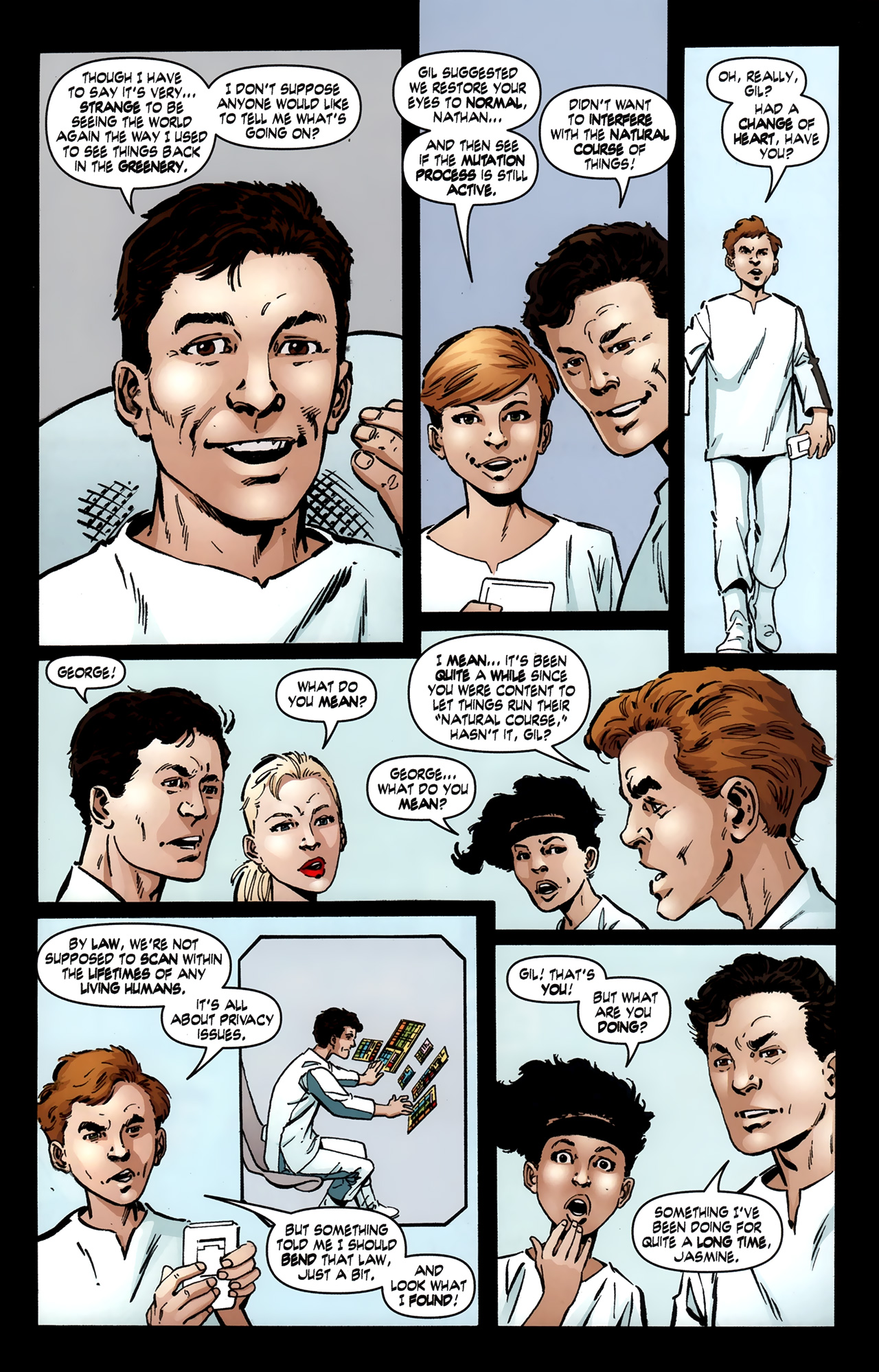 Read online John Byrne's Next Men (2010) comic -  Issue #7 - 22