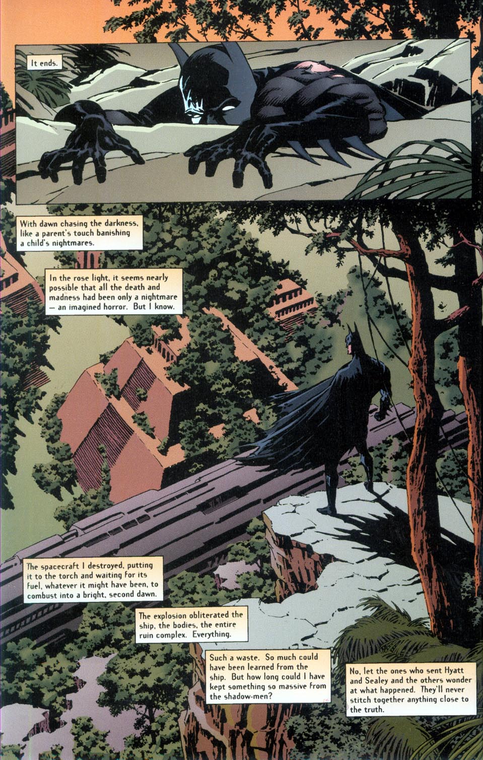 Read online Batman/Aliens comic -  Issue #2 - 44