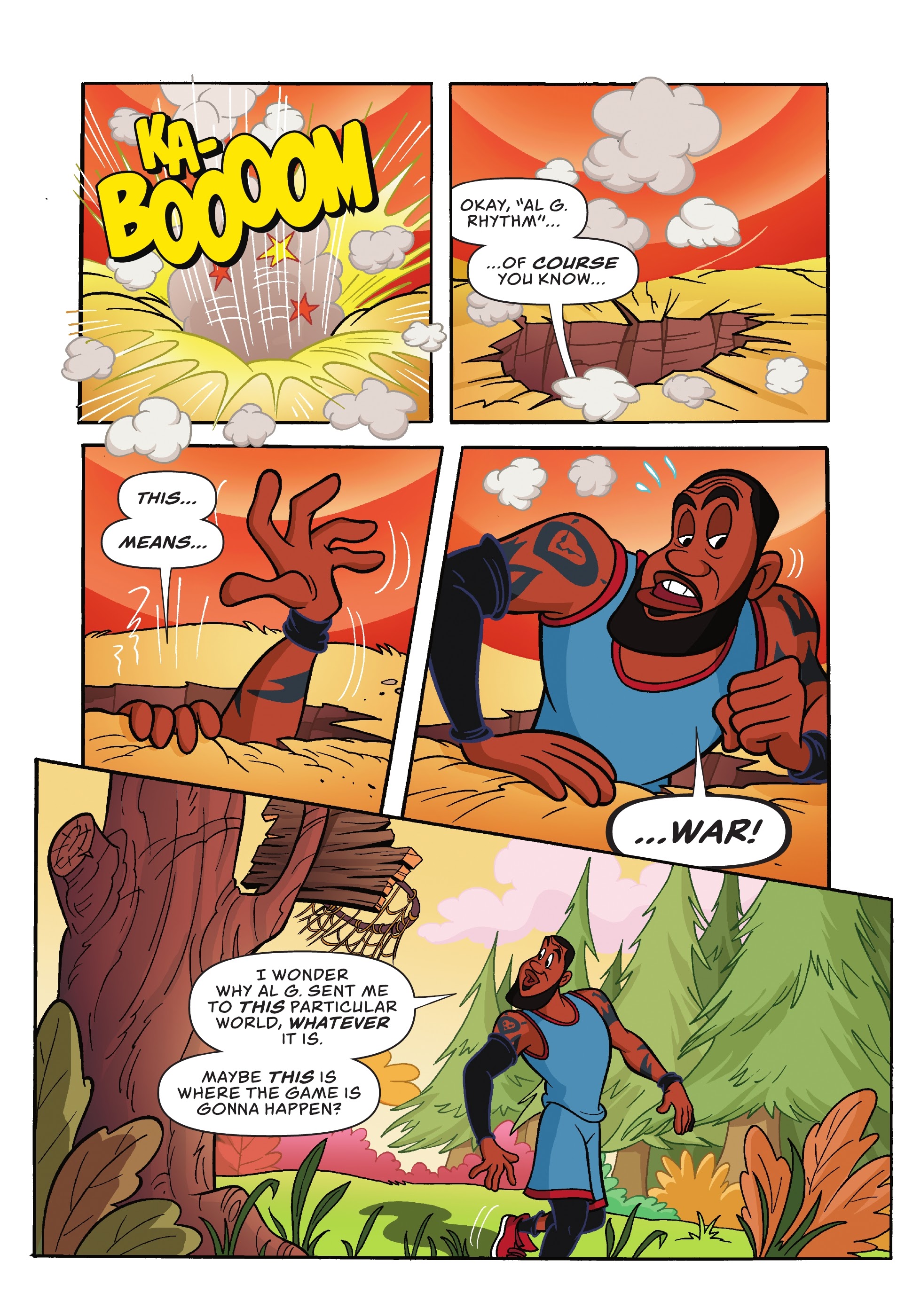 Read online Space Jam: A New Legacy comic -  Issue # TPB - 28