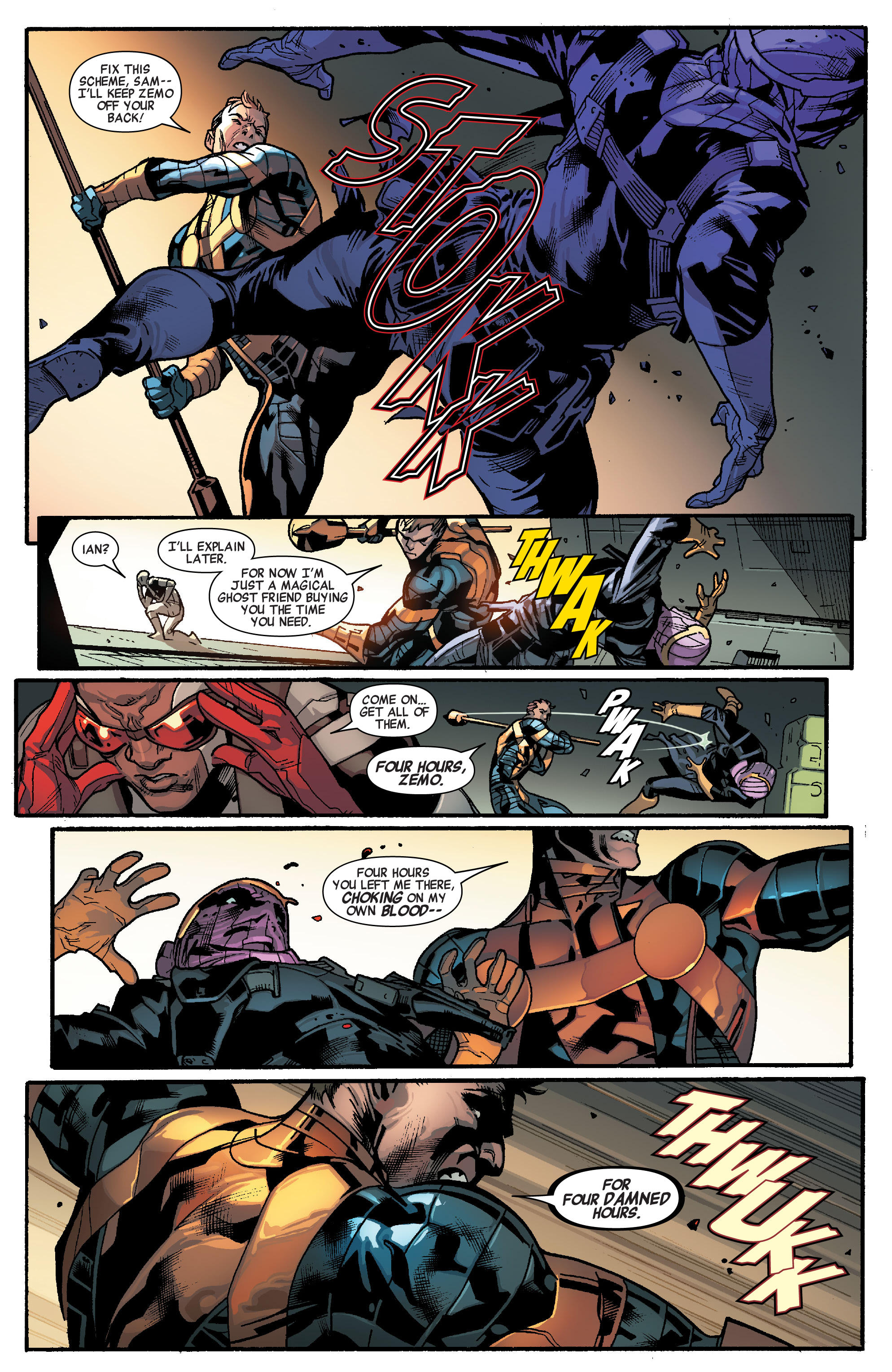 Read online Captain America: Sam Wilson: The Complete Collection comic -  Issue # TPB 1 (Part 3) - 8