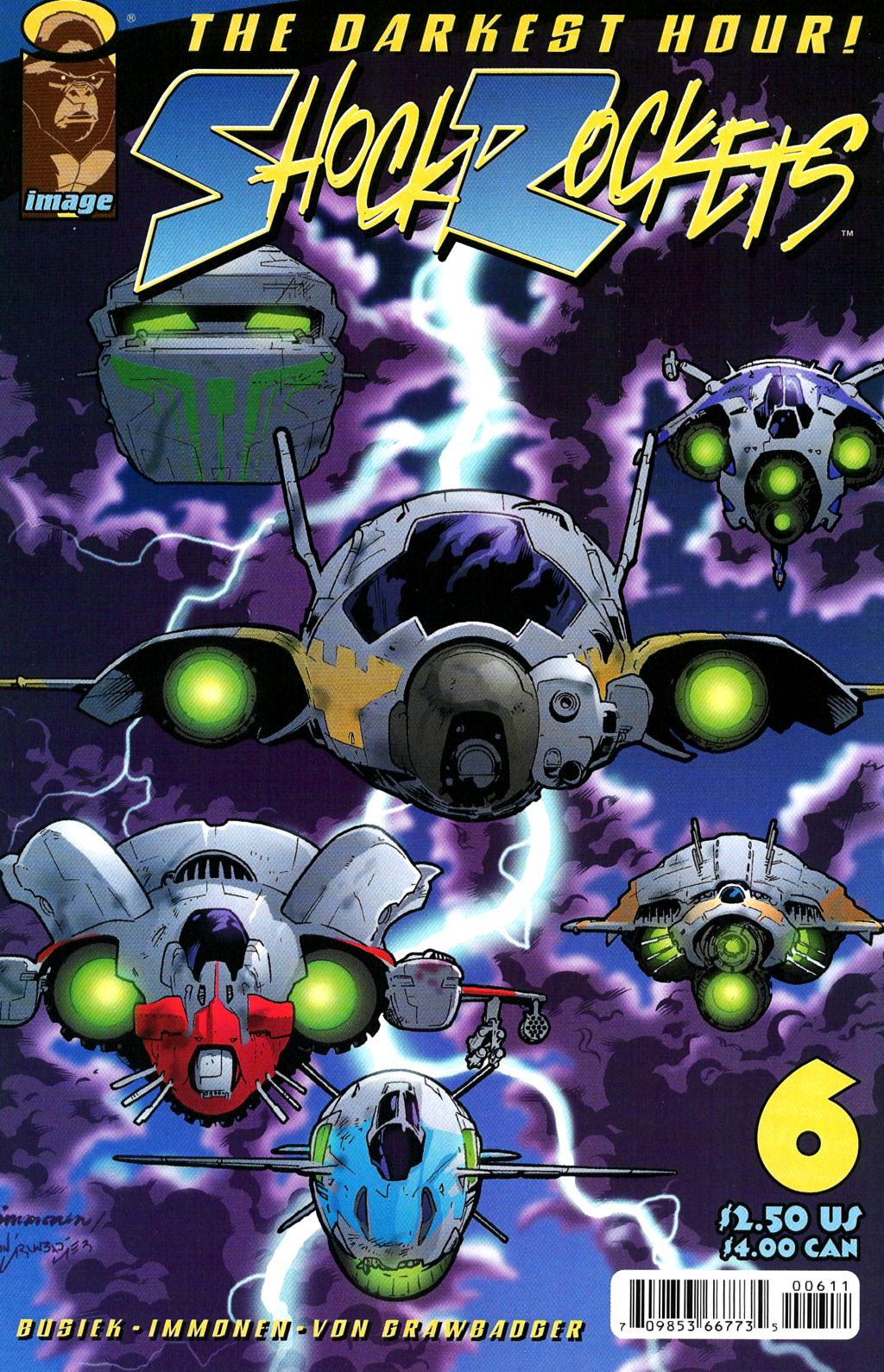 Read online Shockrockets comic -  Issue #6 - 1