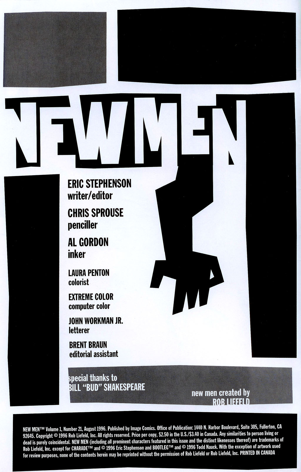 Read online NewMen comic -  Issue #21 - 2