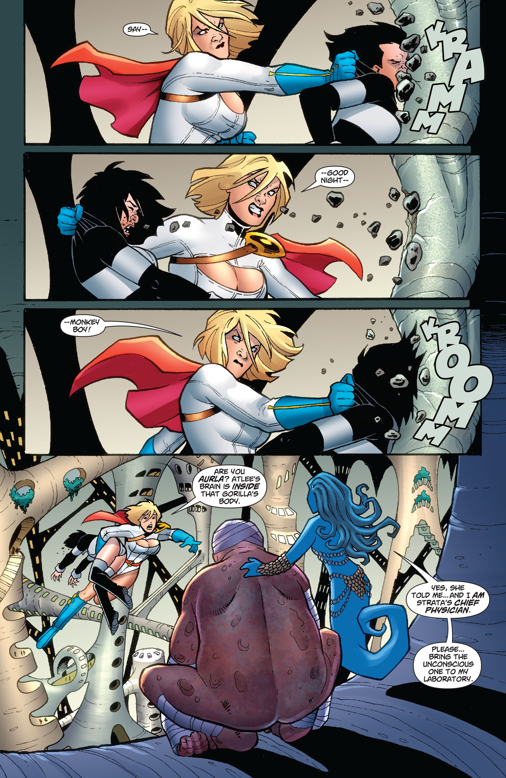 Read online Power Girl (2009) comic -  Issue #11 - 17