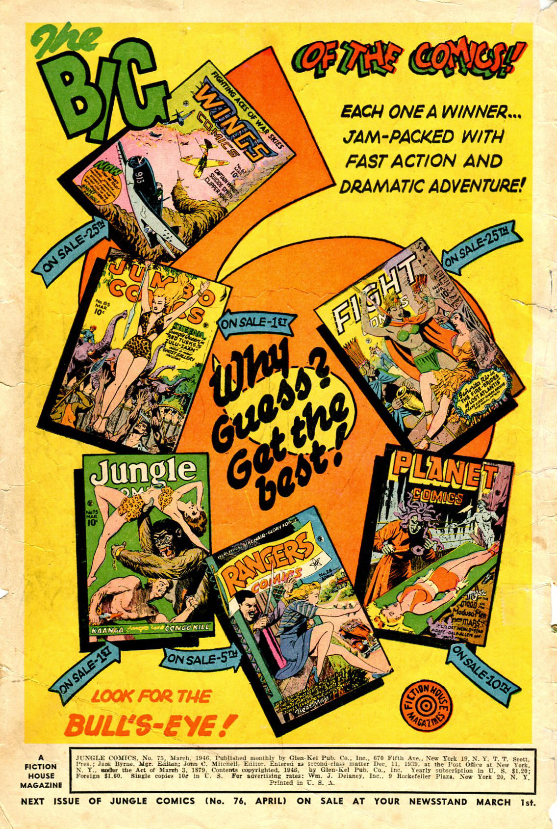 Read online Jungle Comics comic -  Issue #75 - 2