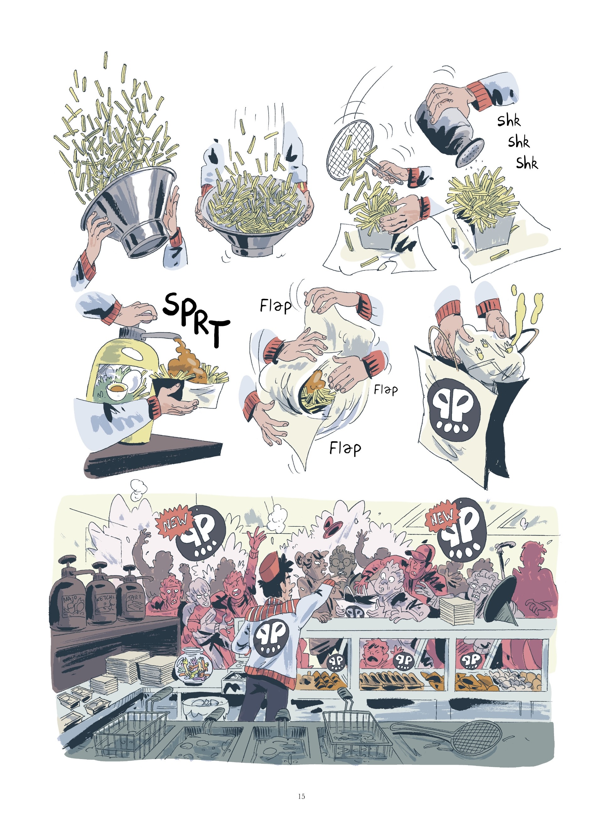 Read online Yasmina and the Potato Eaters comic -  Issue #2 - 15