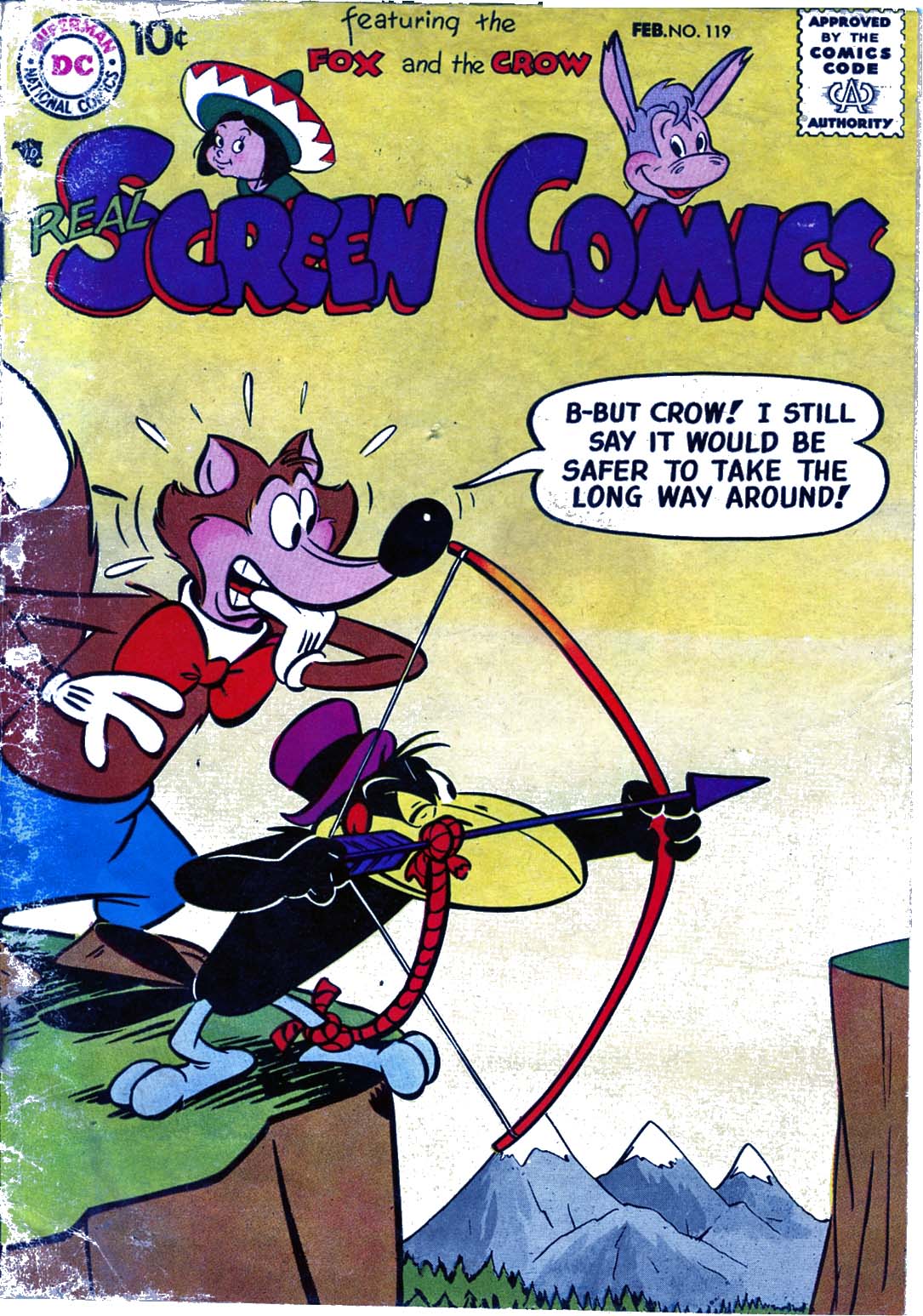 Read online Real Screen Comics comic -  Issue #119 - 1