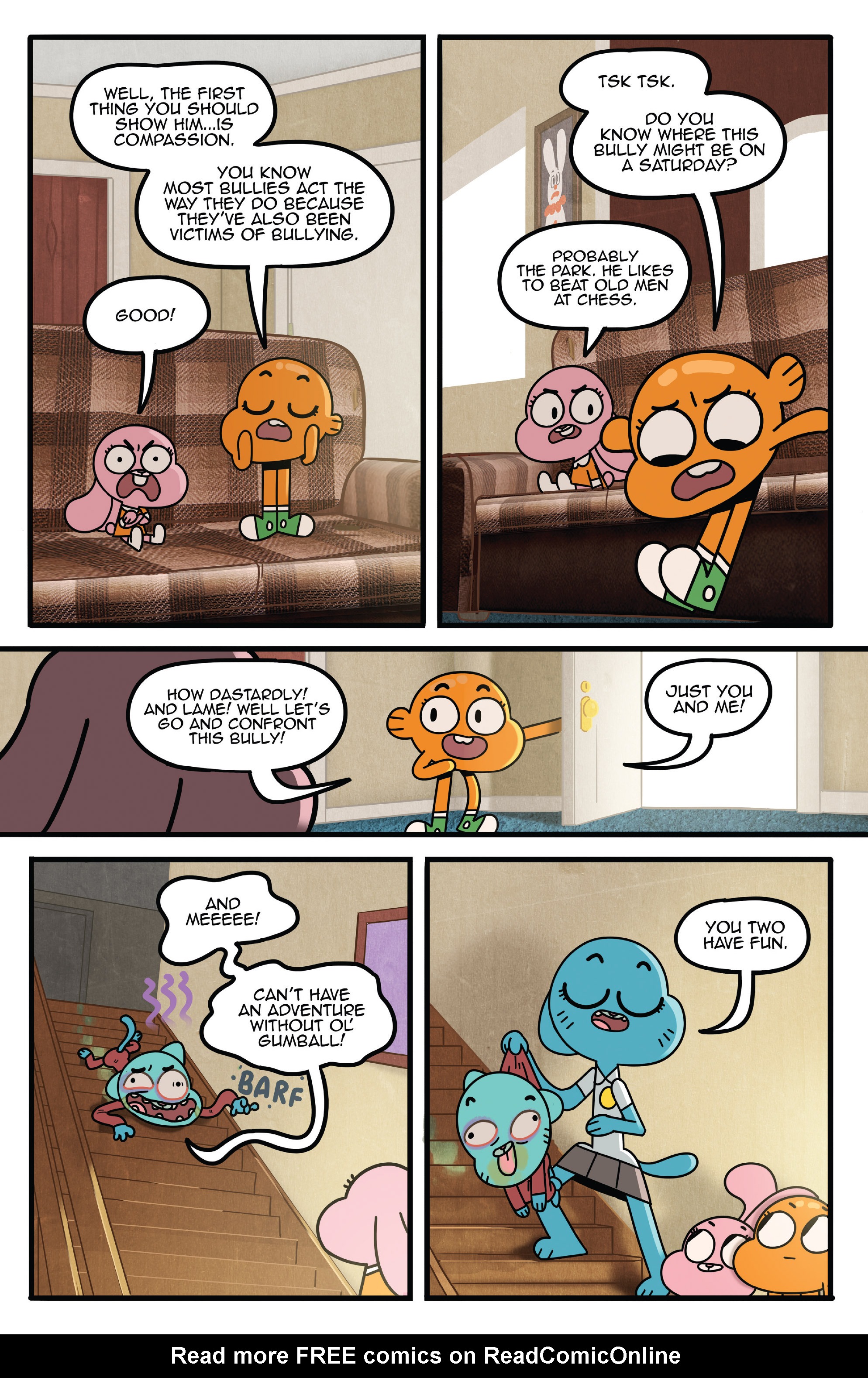 Read online The Amazing World of Gumball comic -  Issue #8 - 9