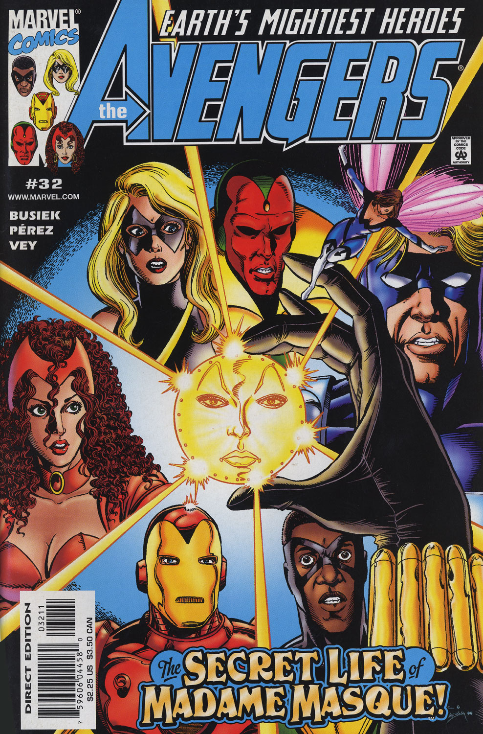 Read online Avengers (1998) comic -  Issue #32 - 1