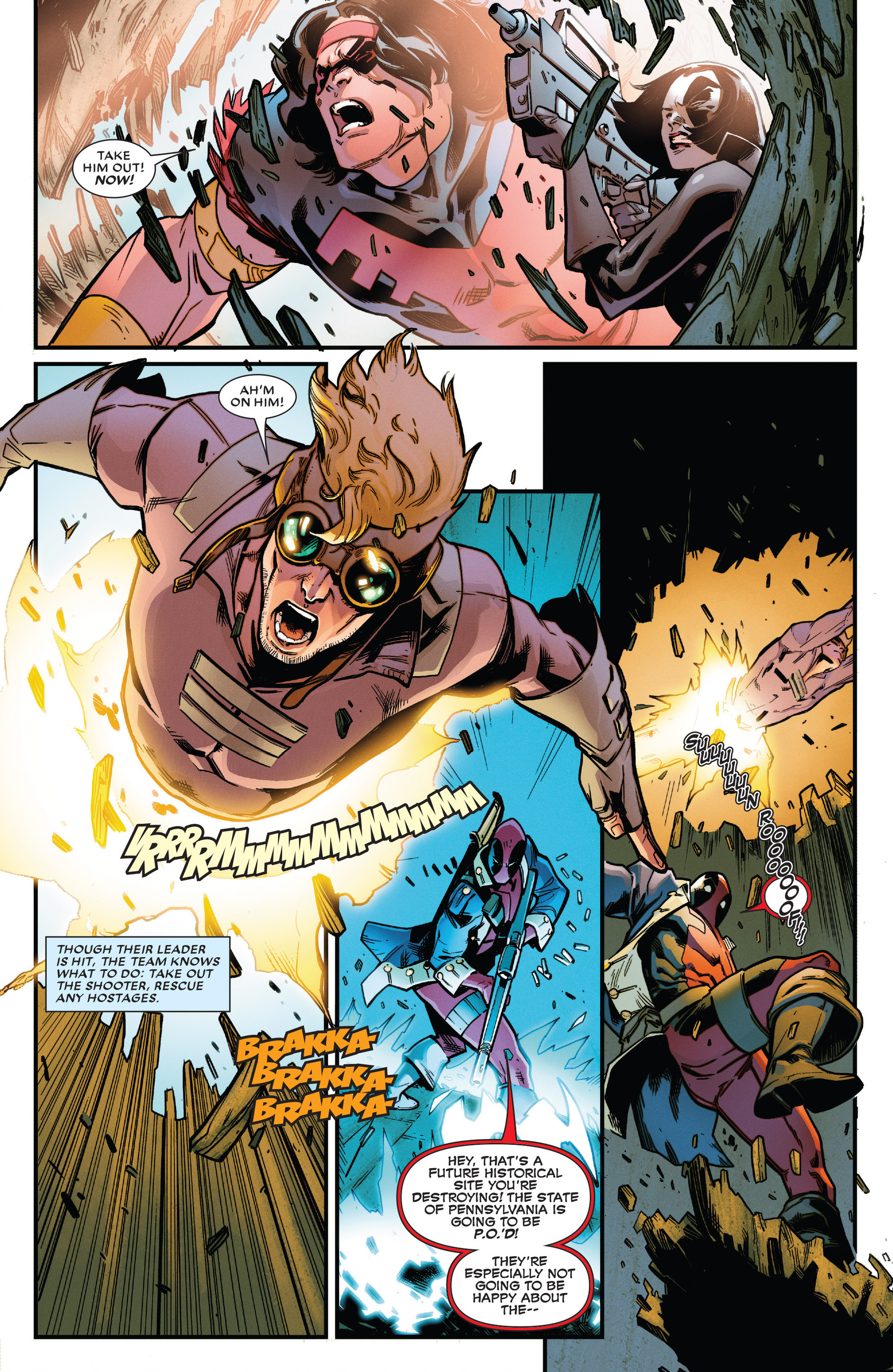 Read online Deadpool vs. X-Force comic -  Issue #1 - 16