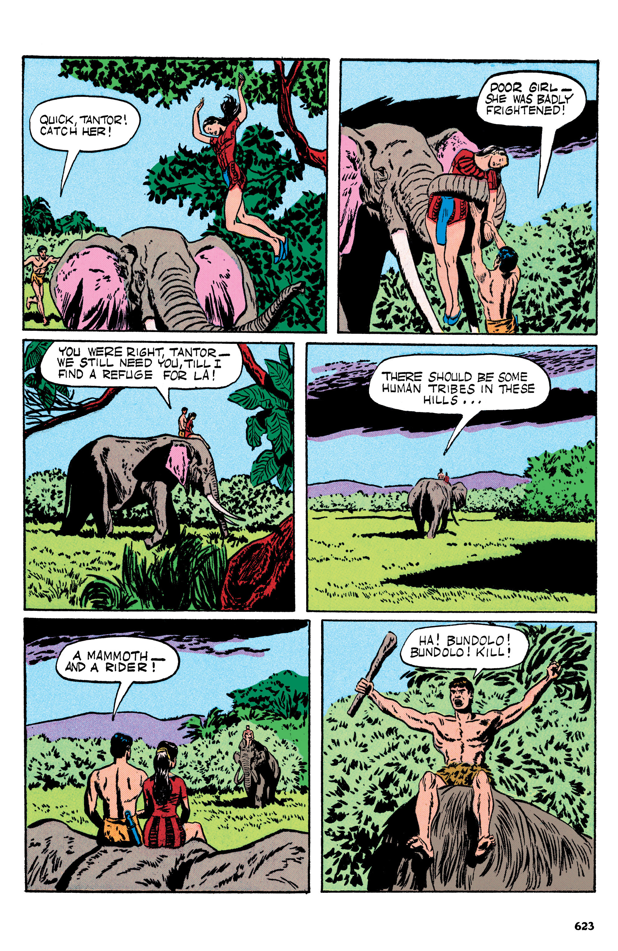 Read online Edgar Rice Burroughs Tarzan: The Jesse Marsh Years Omnibus comic -  Issue # TPB (Part 7) - 25