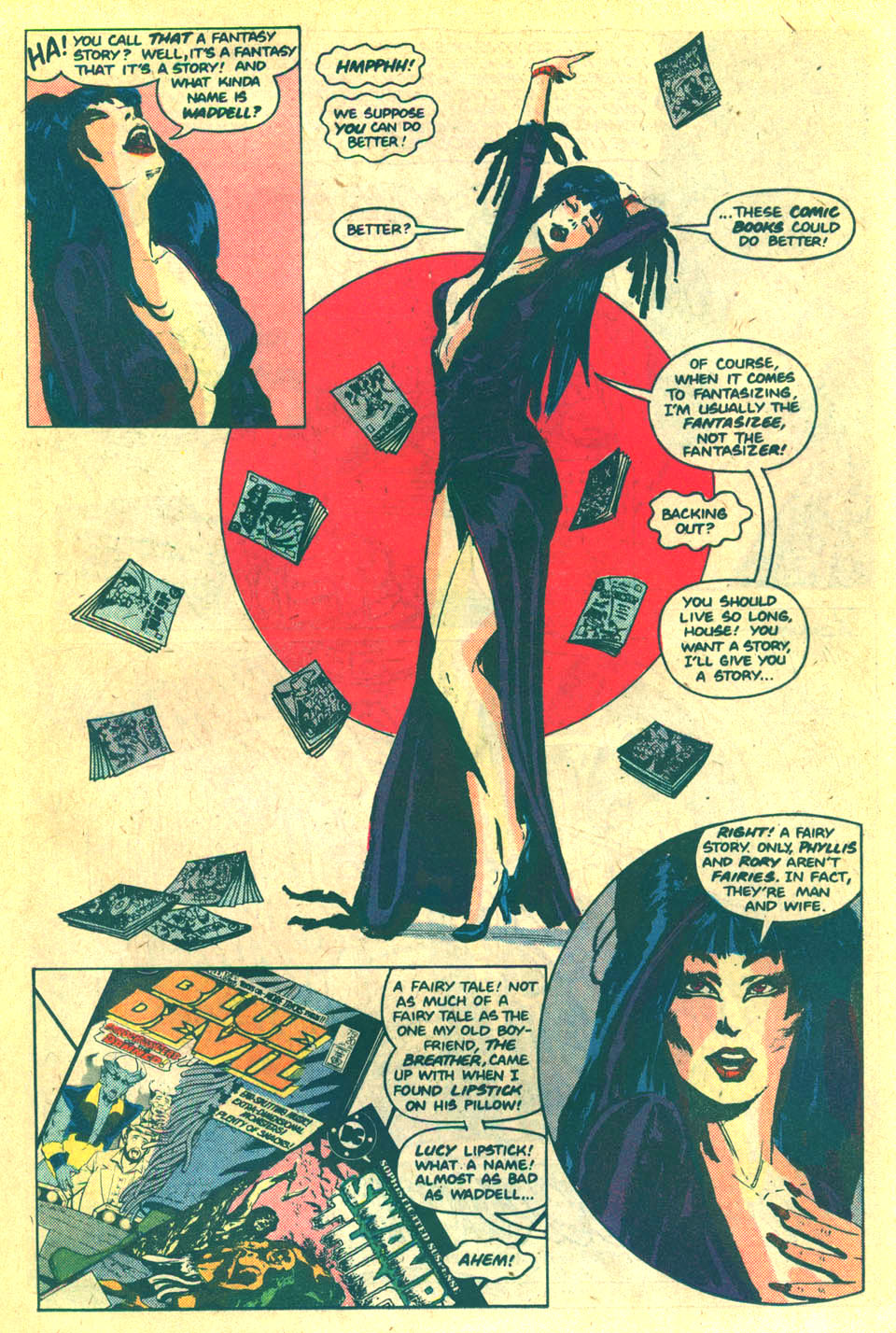 Read online Elvira's House of Mystery comic -  Issue #5 - 14