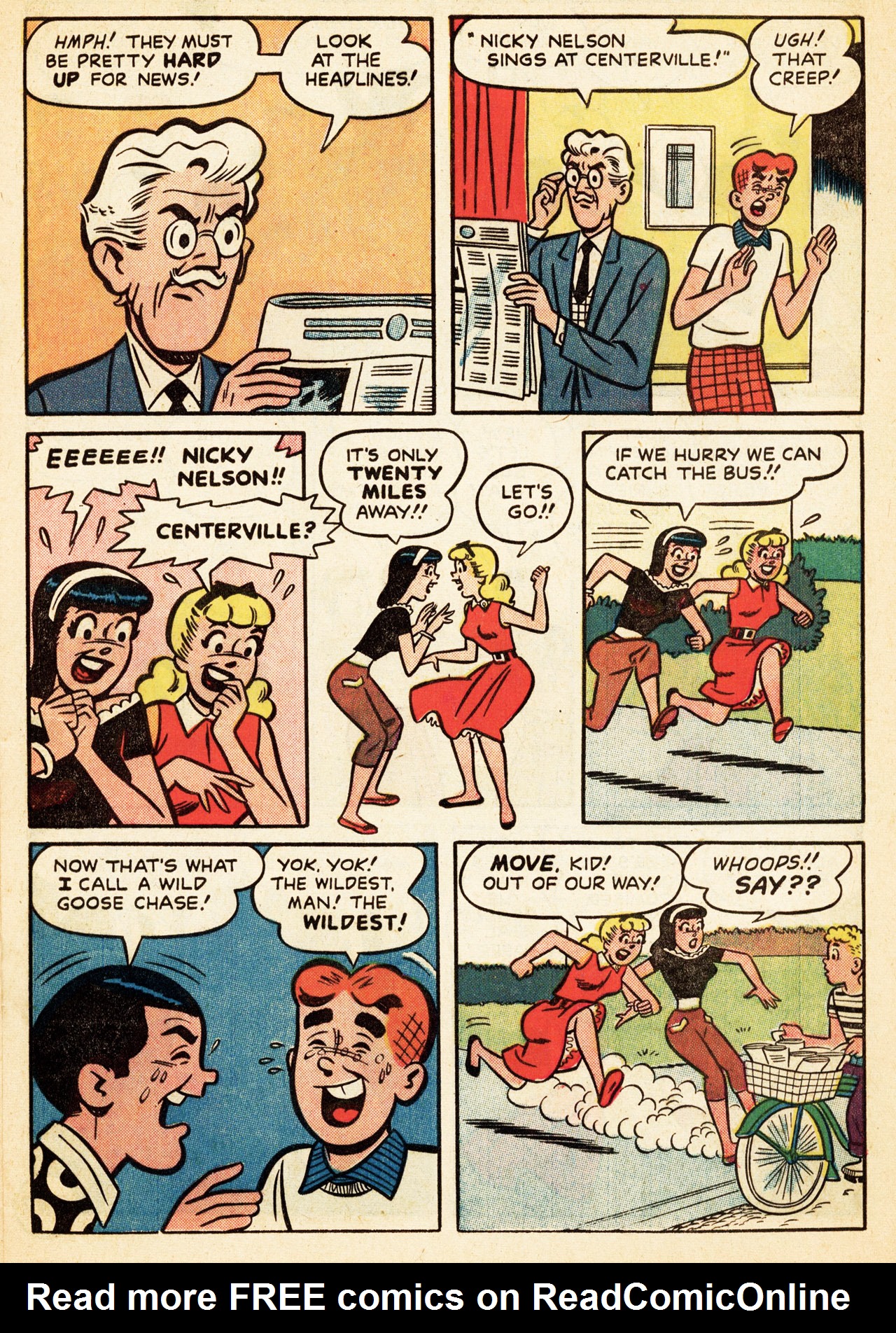 Read online Archie's Girls Betty and Veronica comic -  Issue #67 - 17