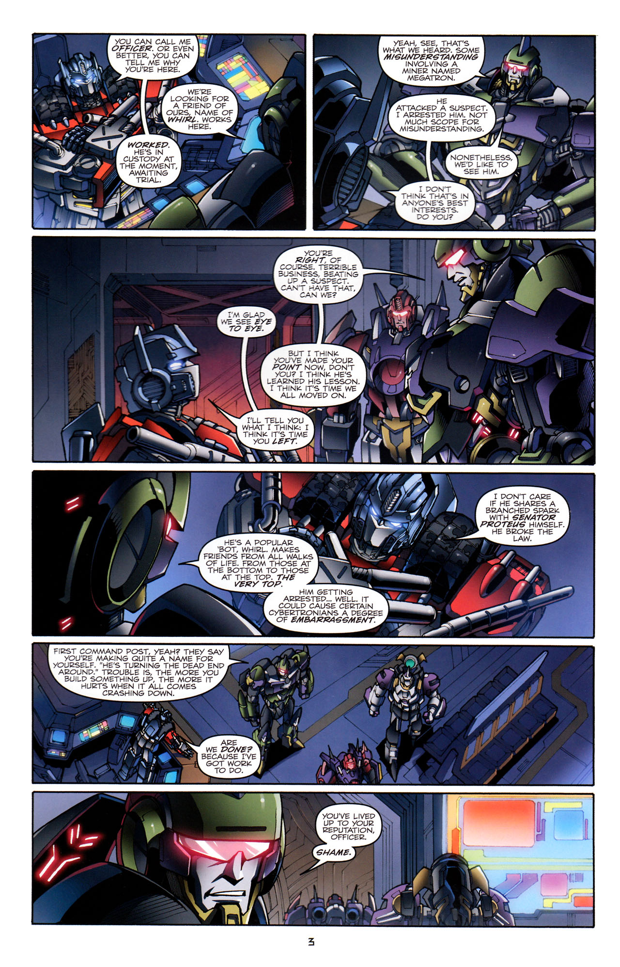 Read online The Transformers (2009) comic -  Issue #23 - 6