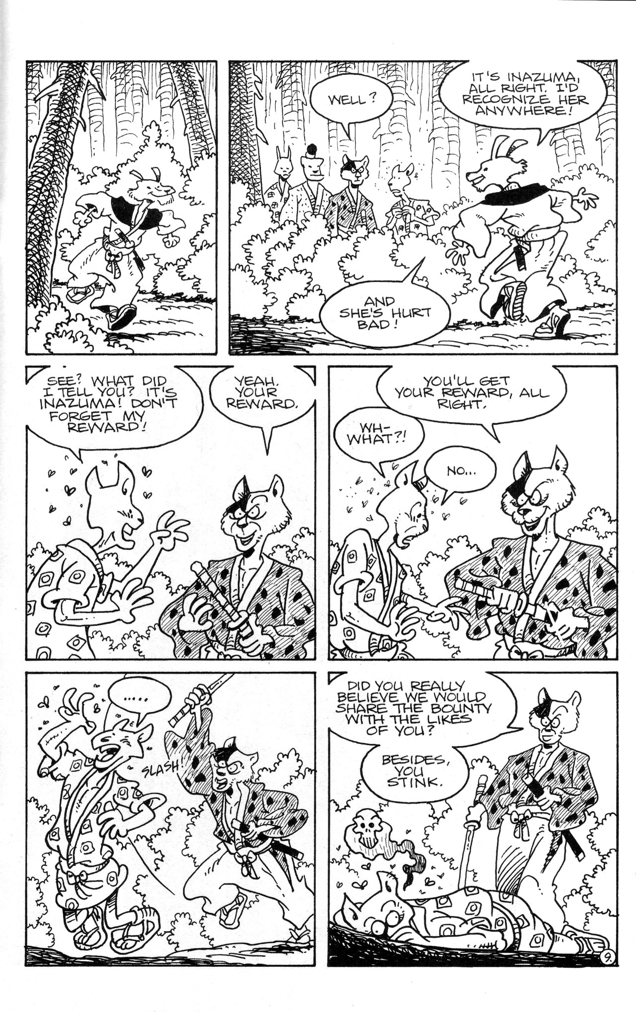 Read online Usagi Yojimbo (1996) comic -  Issue #107 - 12