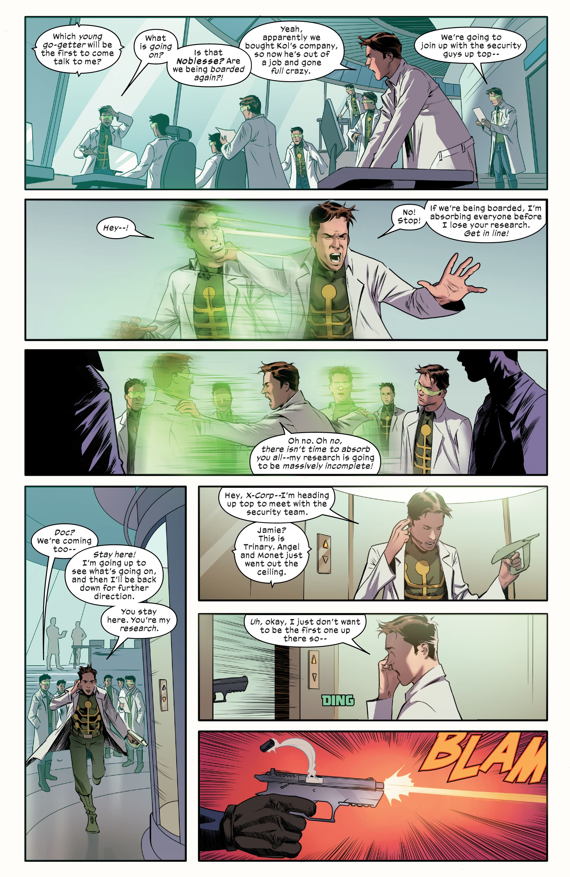Read online X-Corp comic -  Issue #4 - 23