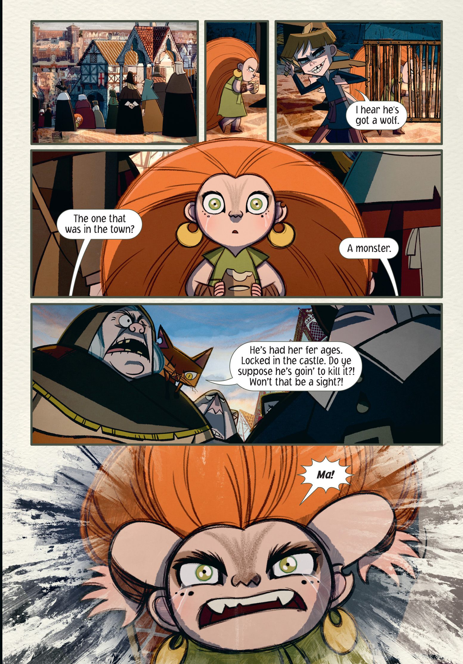 Read online Wolfwalkers: The Graphic Novel comic -  Issue # TPB (Part 2) - 88