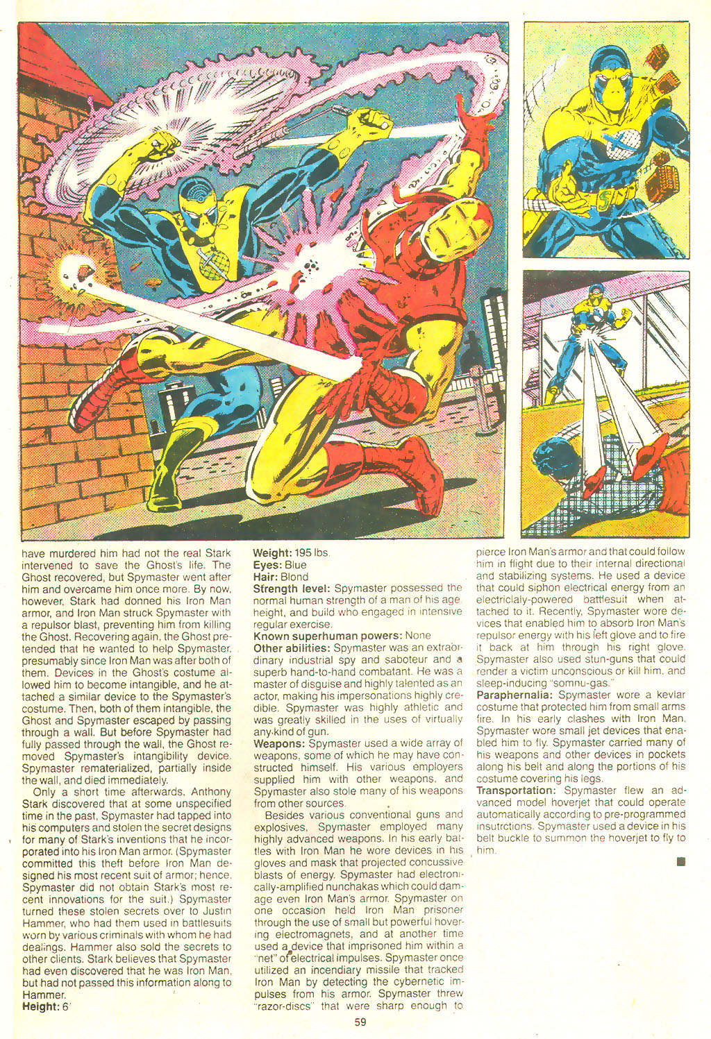 Read online The Official Handbook of the Marvel Universe Deluxe Edition comic -  Issue #19 - 61