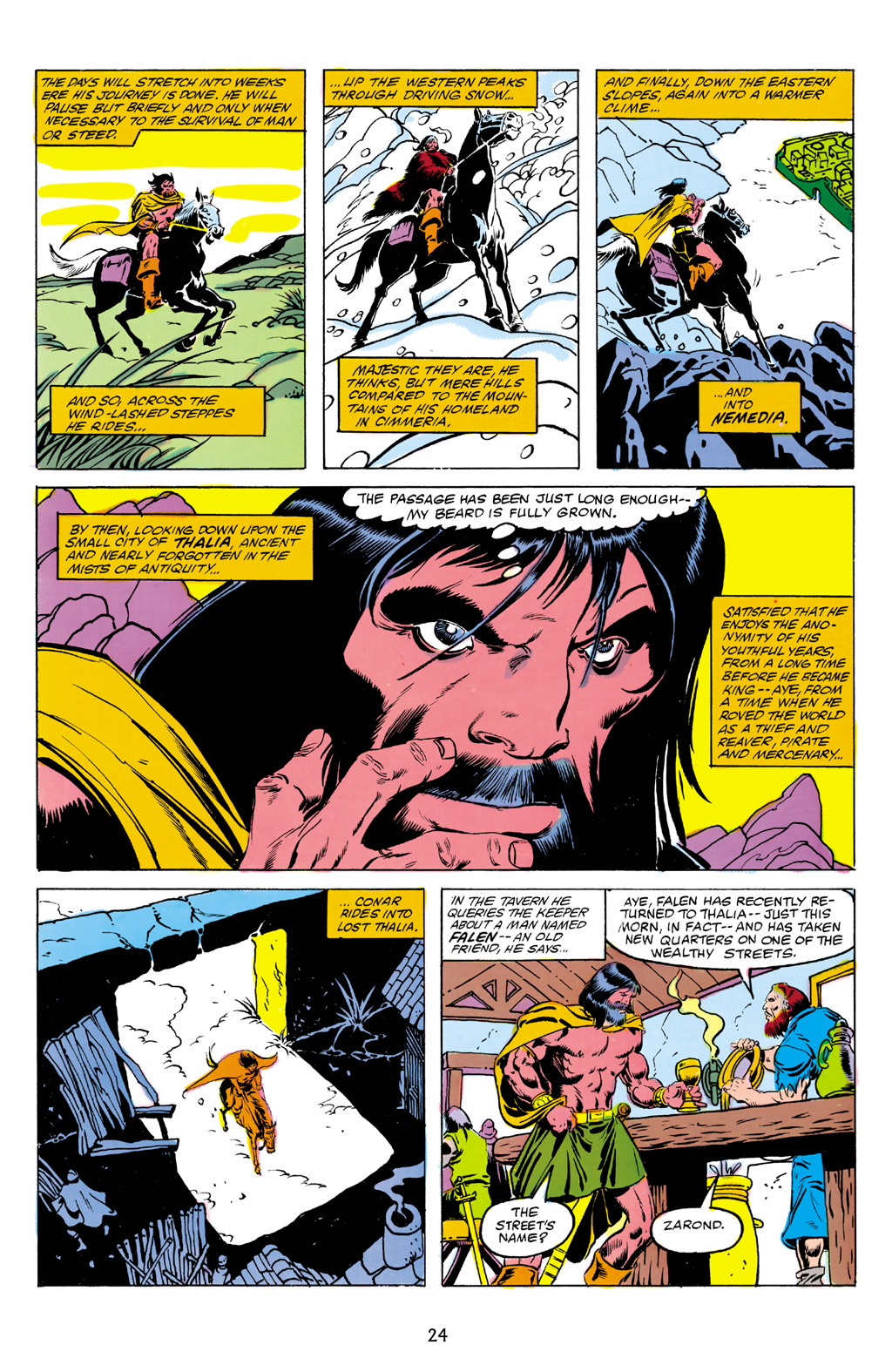 Read online The Chronicles of King Conan comic -  Issue # TPB 3 (Part 1) - 25