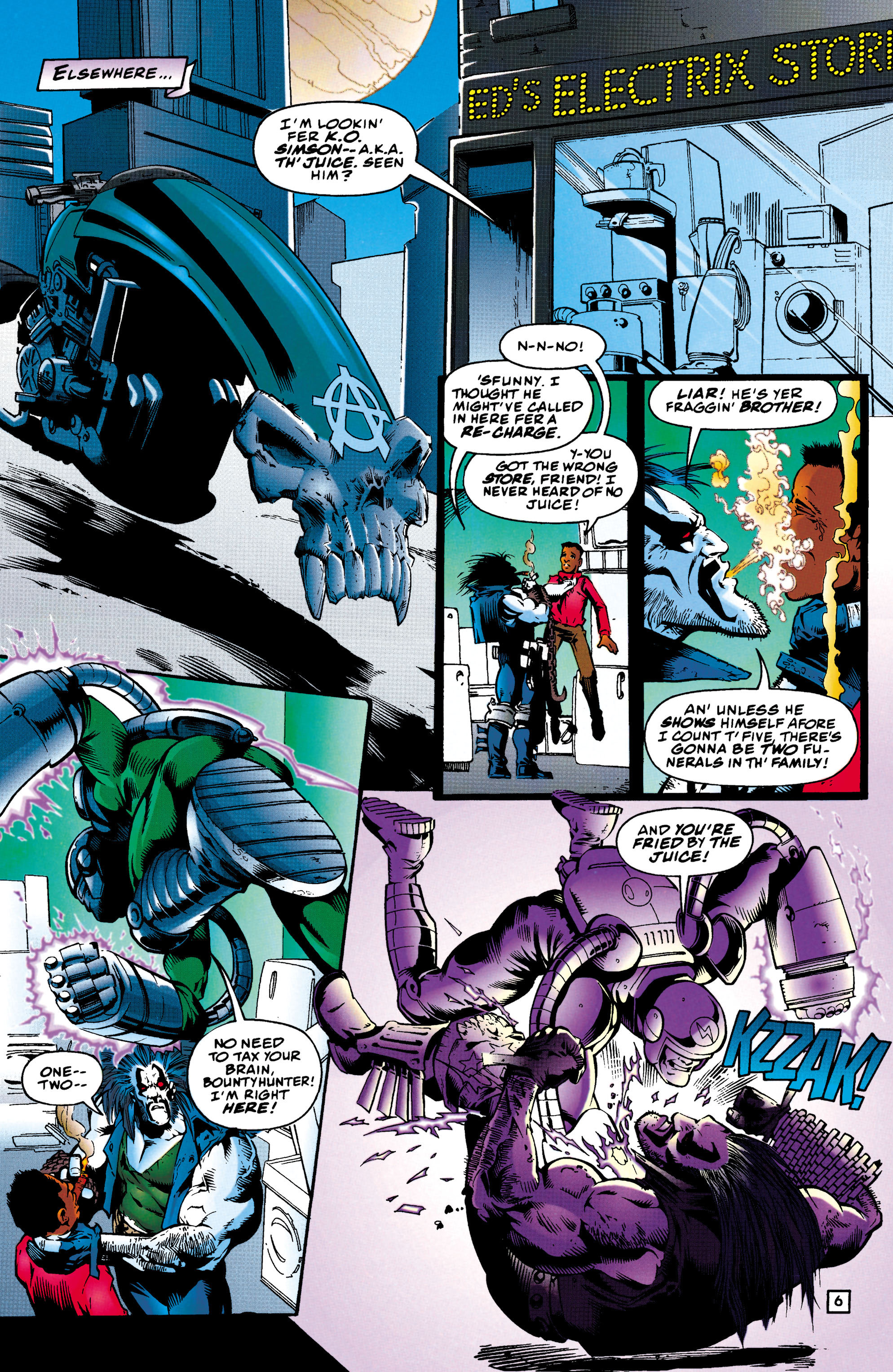 Read online Lobo (1993) comic -  Issue #28 - 7