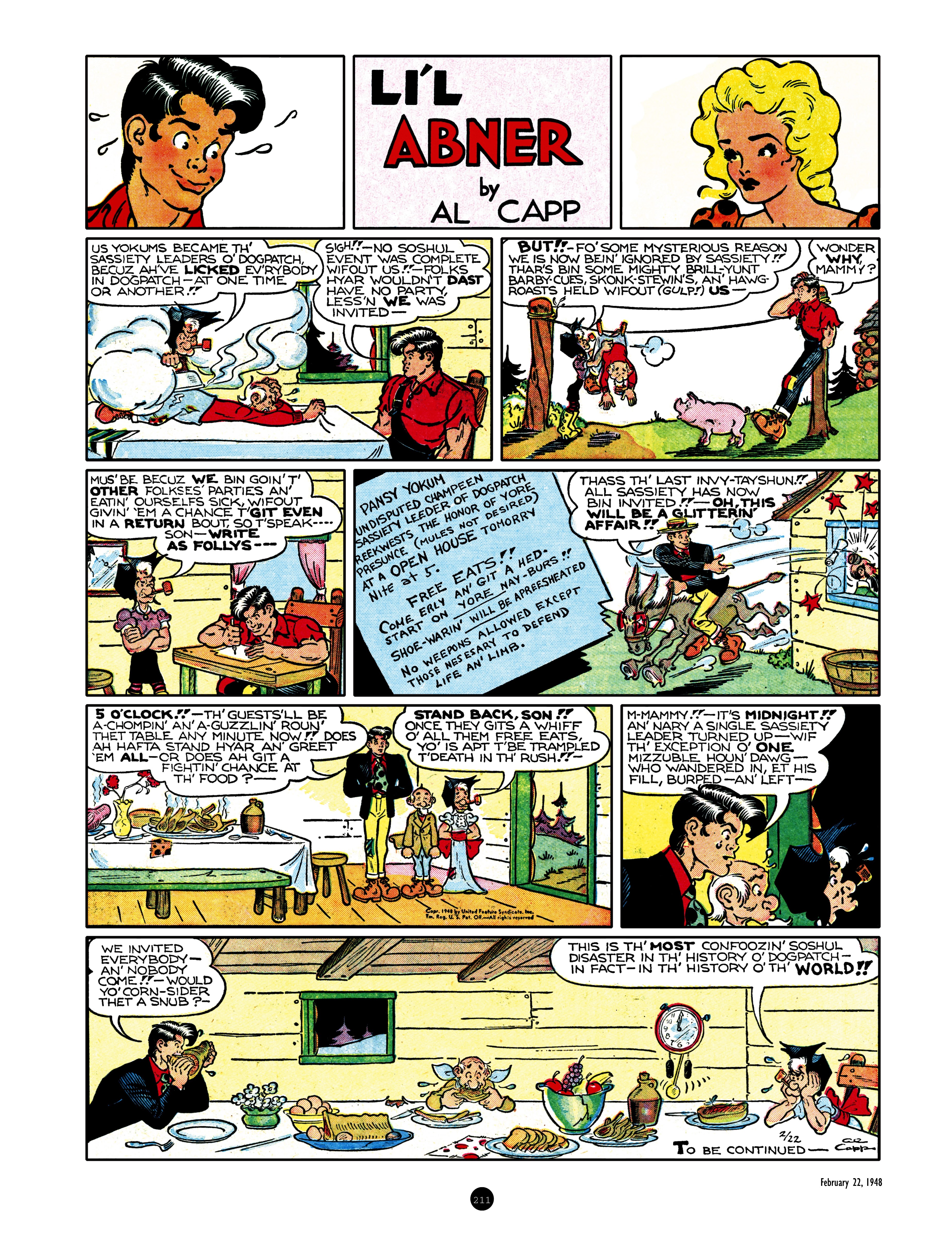 Read online Al Capp's Li'l Abner Complete Daily & Color Sunday Comics comic -  Issue # TPB 7 (Part 3) - 12