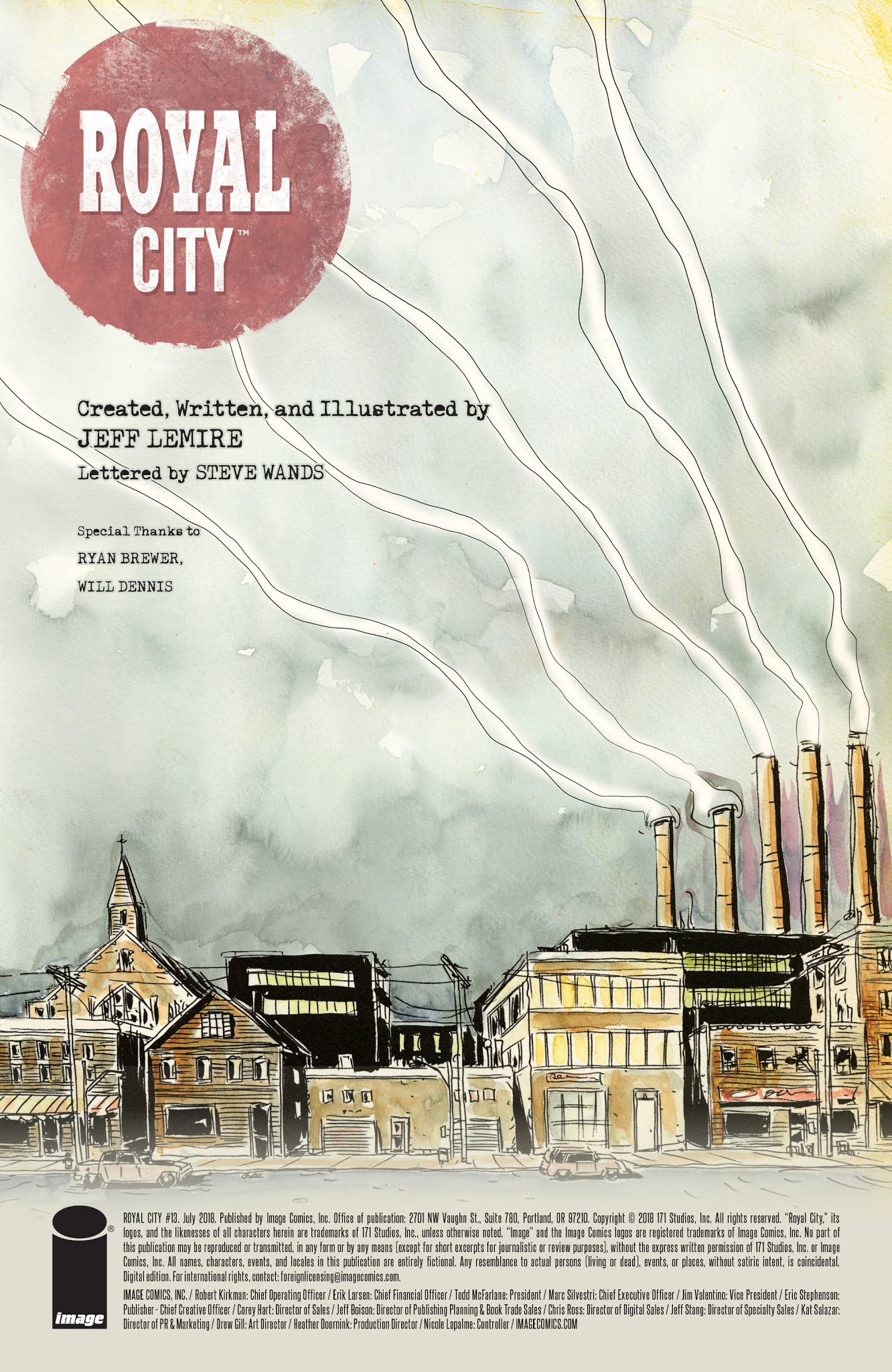 Read online Royal City comic -  Issue #13 - 2