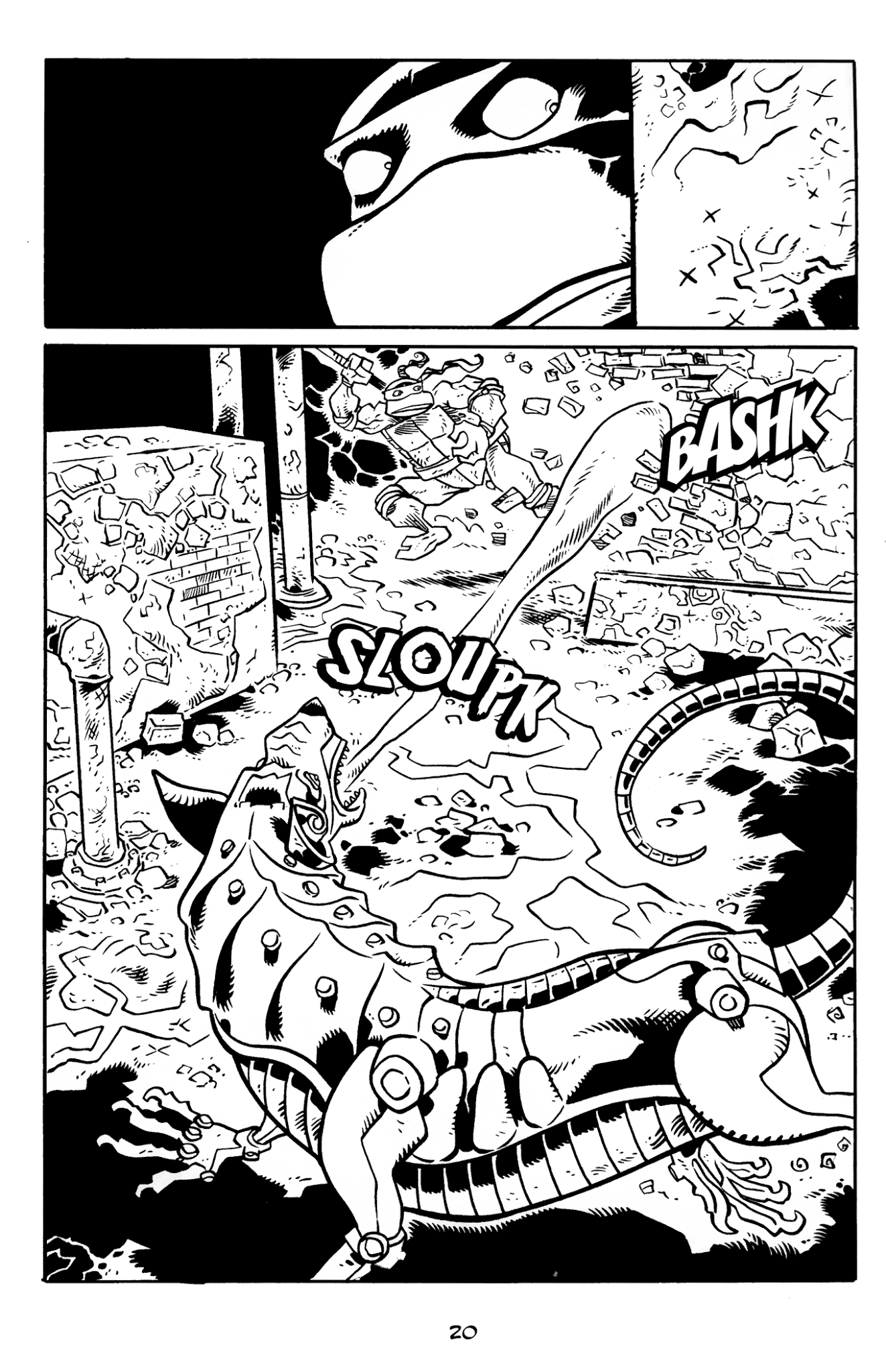 Read online Donatello The Brain Thief comic -  Issue #2 - 23