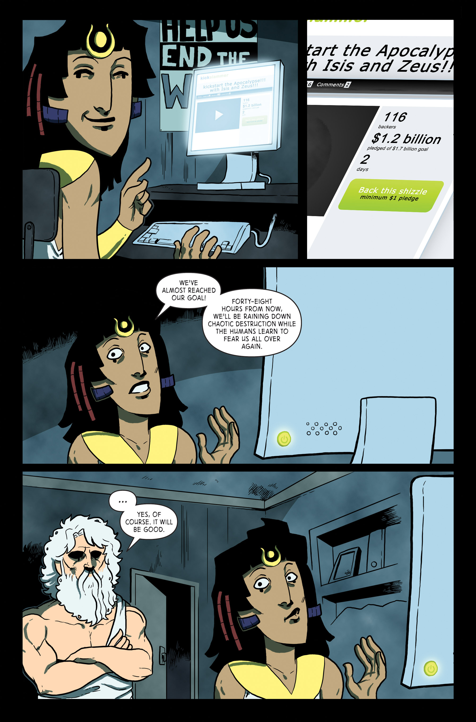Read online Holy F*ck comic -  Issue #3 - 14