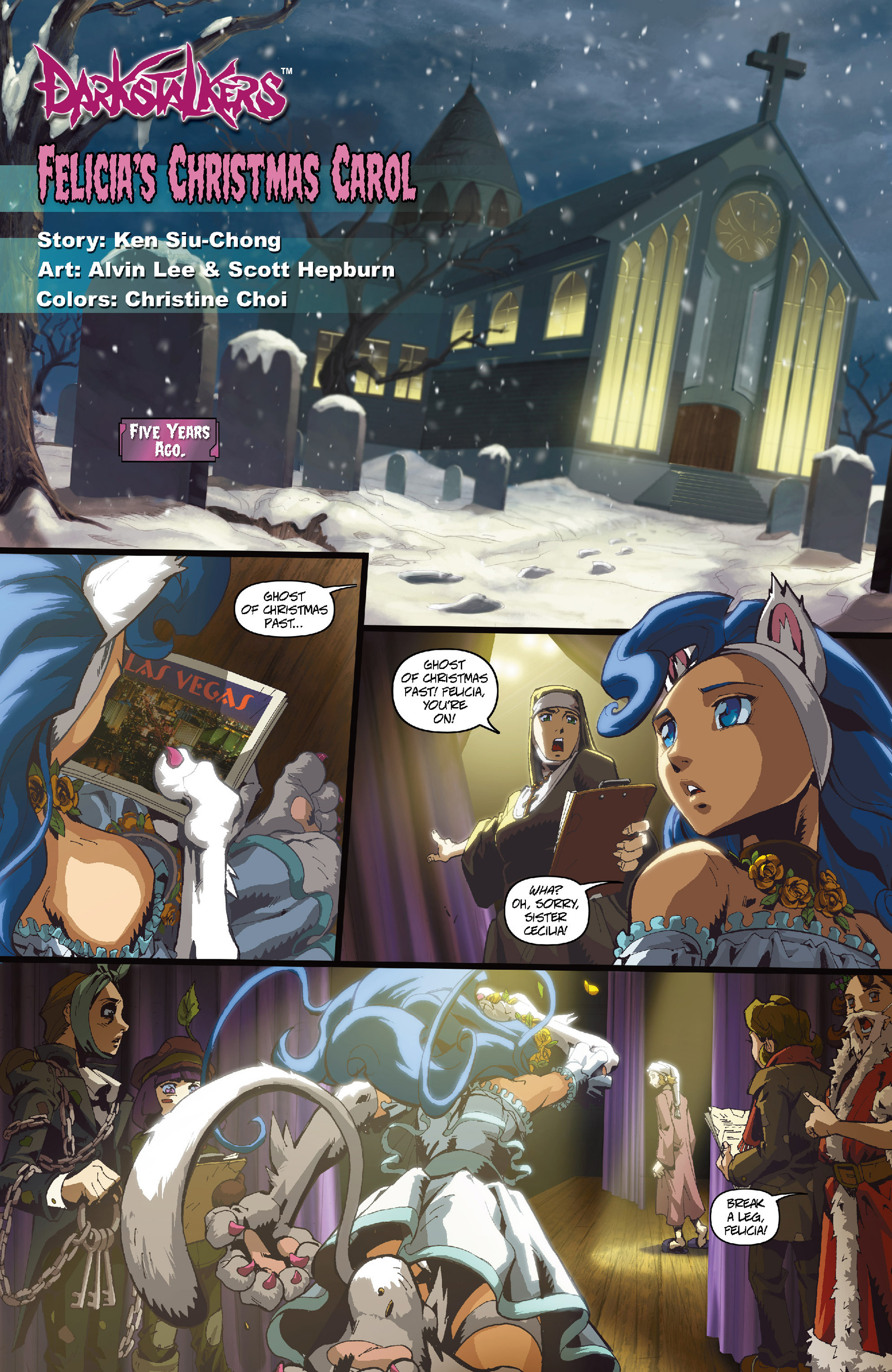 Read online Darkstalkers comic -  Issue #4 - 22