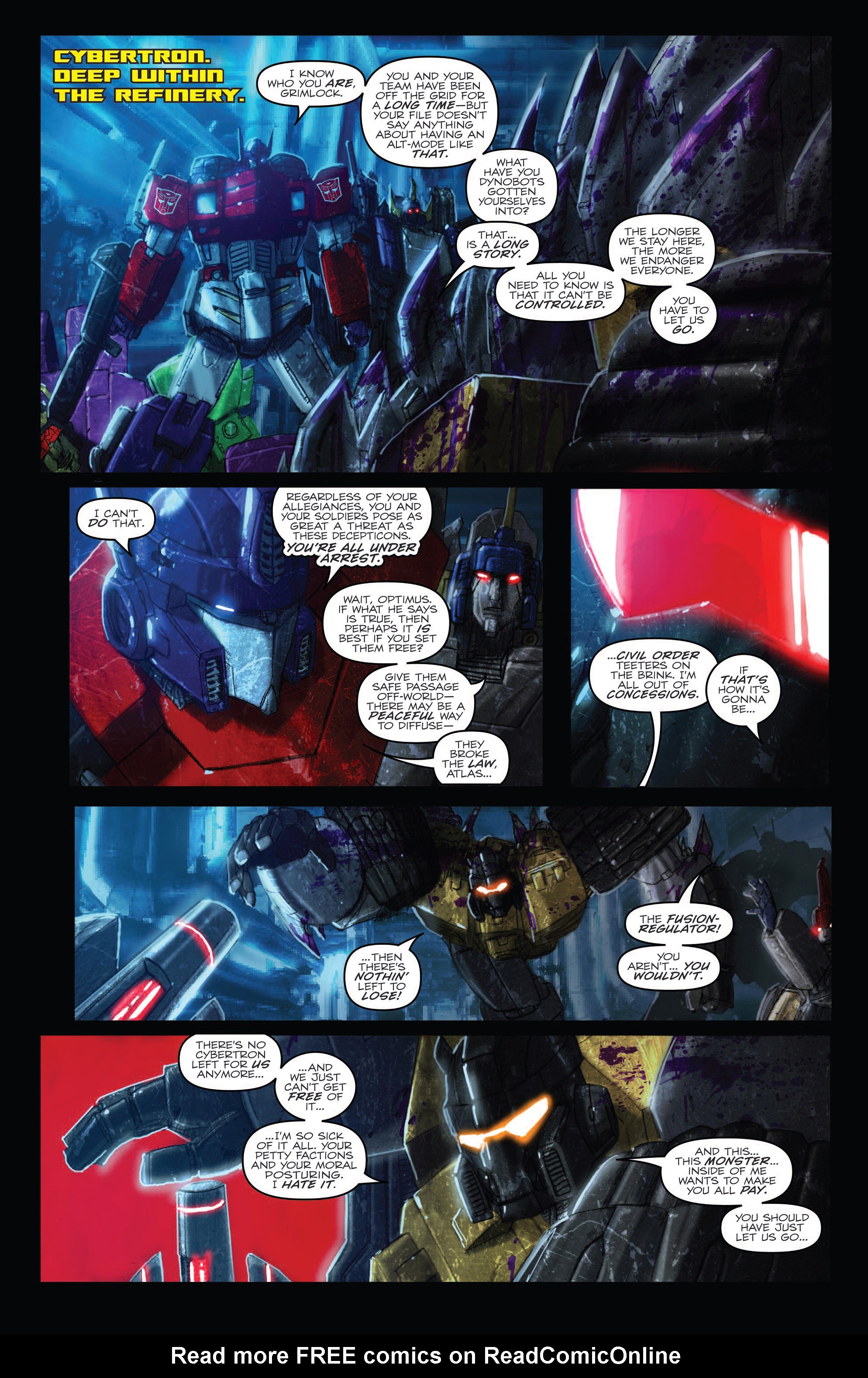 Read online The Transformers: Monstrosity comic -  Issue #4 - 9