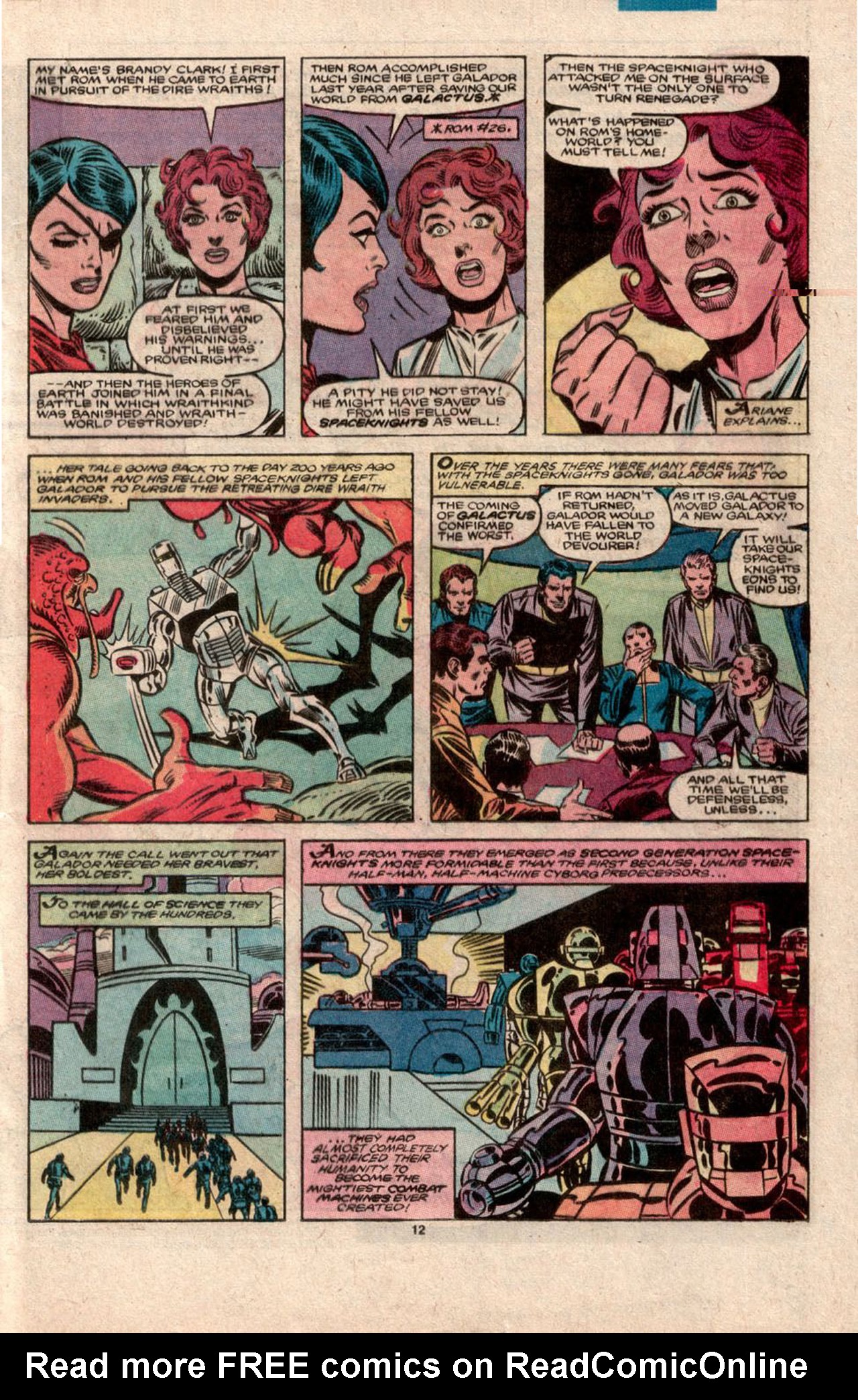 Read online ROM (1979) comic -  Issue #73 - 13