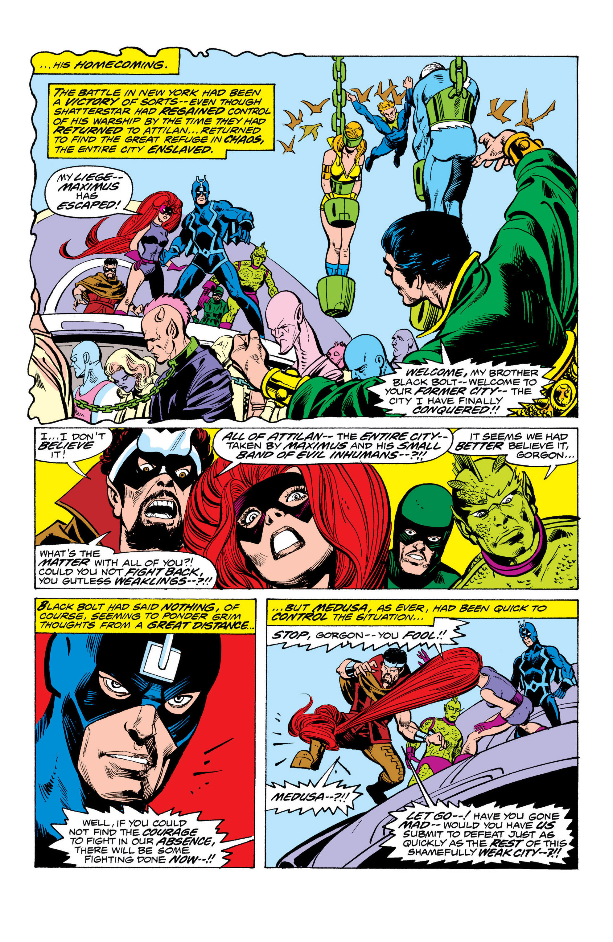 Read online Marvel Masterworks: The Inhumans comic -  Issue # TPB 2 (Part 1) - 85