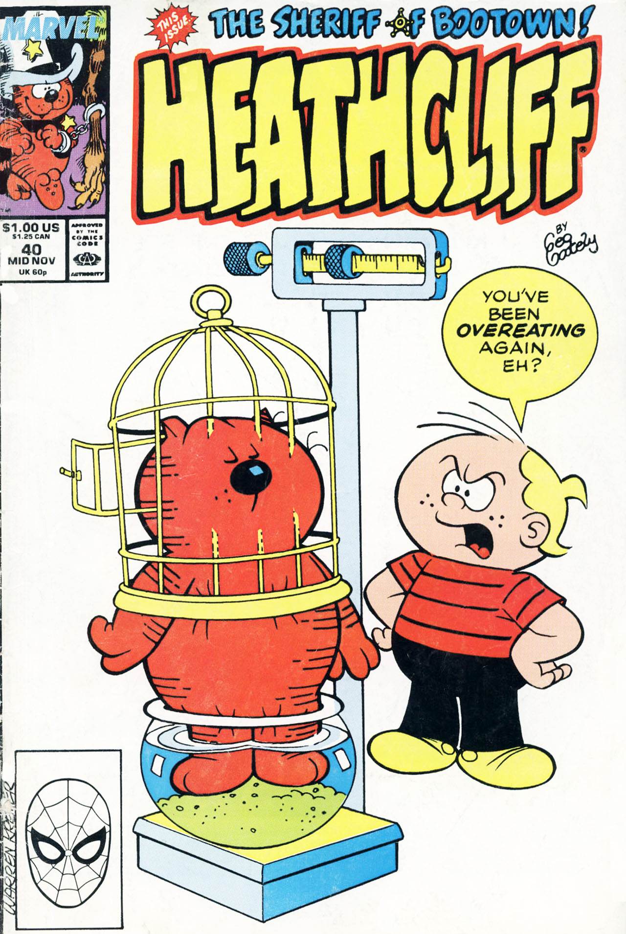 Read online Heathcliff comic -  Issue #40 - 1