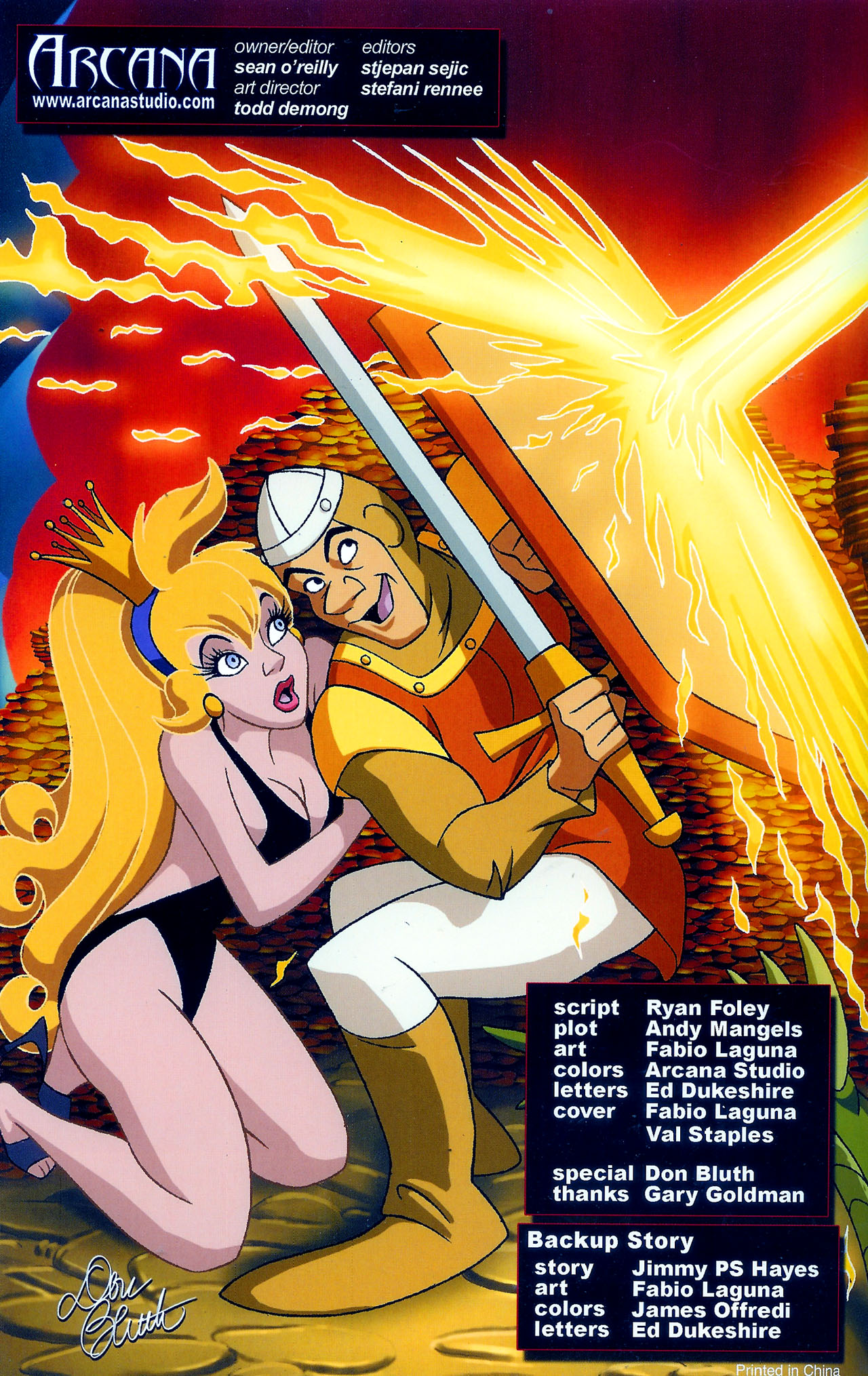 Read online Dragon's Lair comic -  Issue #4 - 2