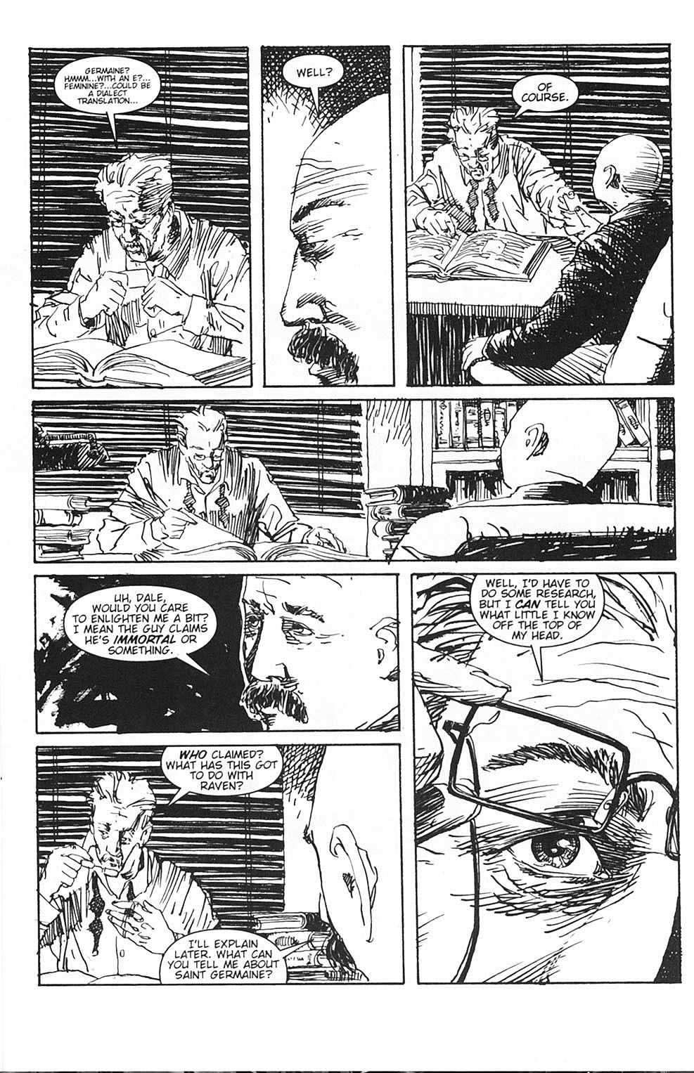 Read online Saint Germaine comic -  Issue #2 - 7