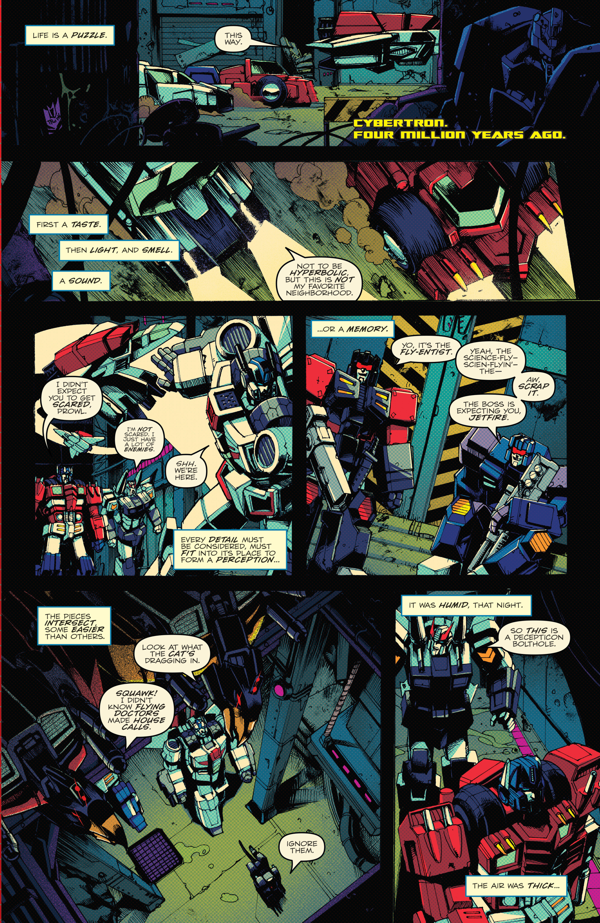 Read online Optimus Prime comic -  Issue #3 - 5