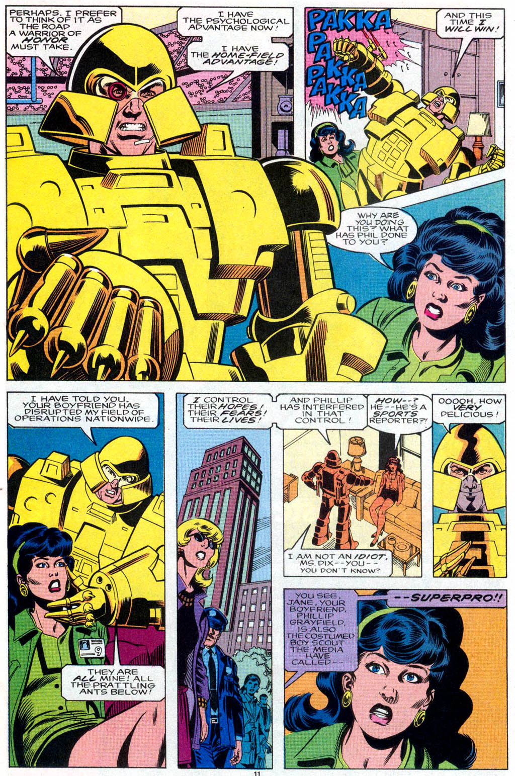 Read online NFL SuperPro comic -  Issue #4 - 10