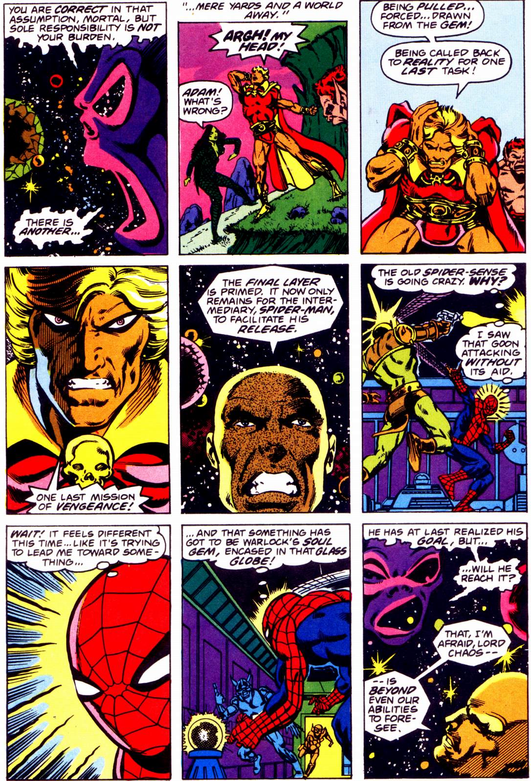 Read online Warlock (1982) comic -  Issue #6 - 44