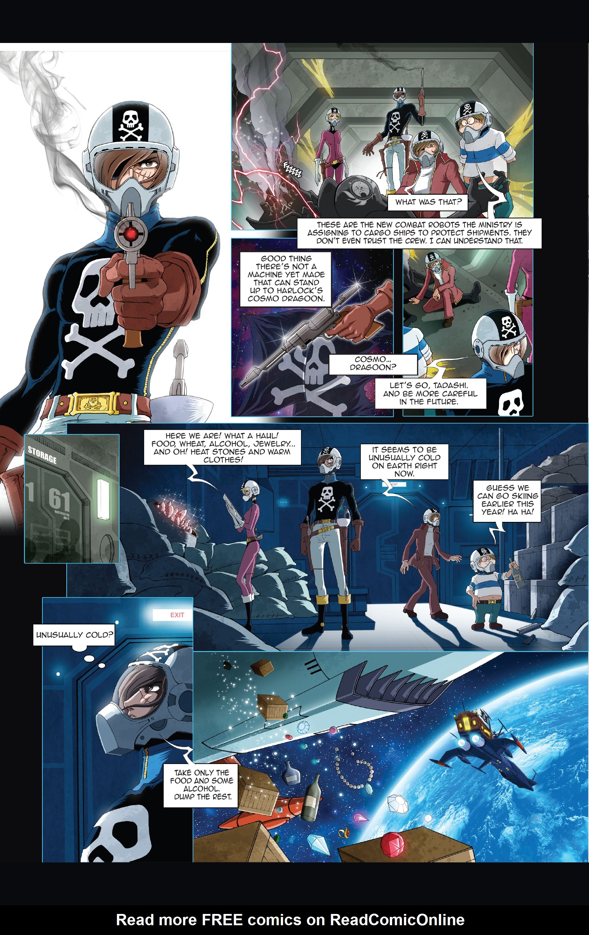 Read online Free Comic Book Day 2021 comic -  Issue # Space Pirate Captain Harlock - 14