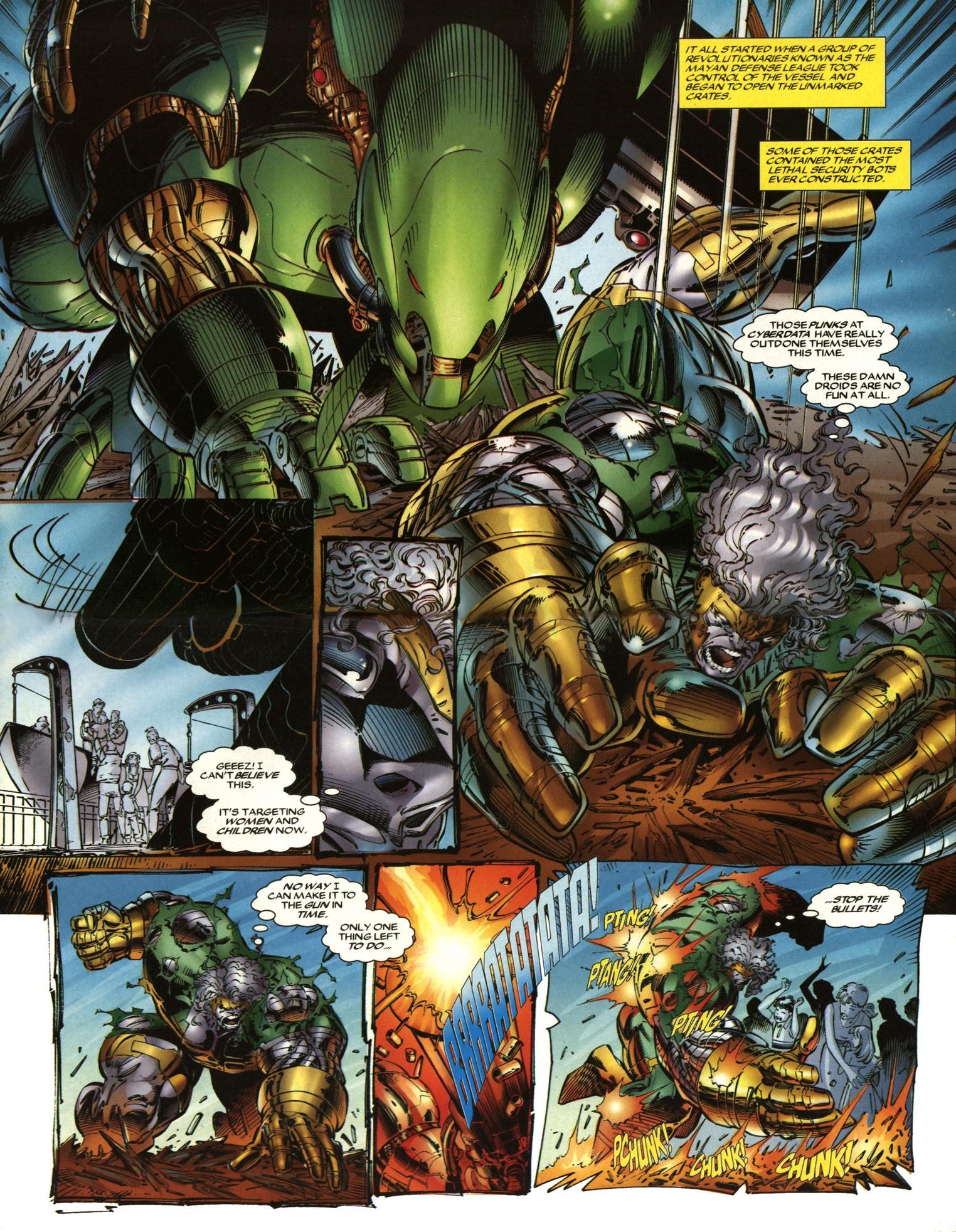 Cyberforce (1993) Issue #6 #6 - English 4