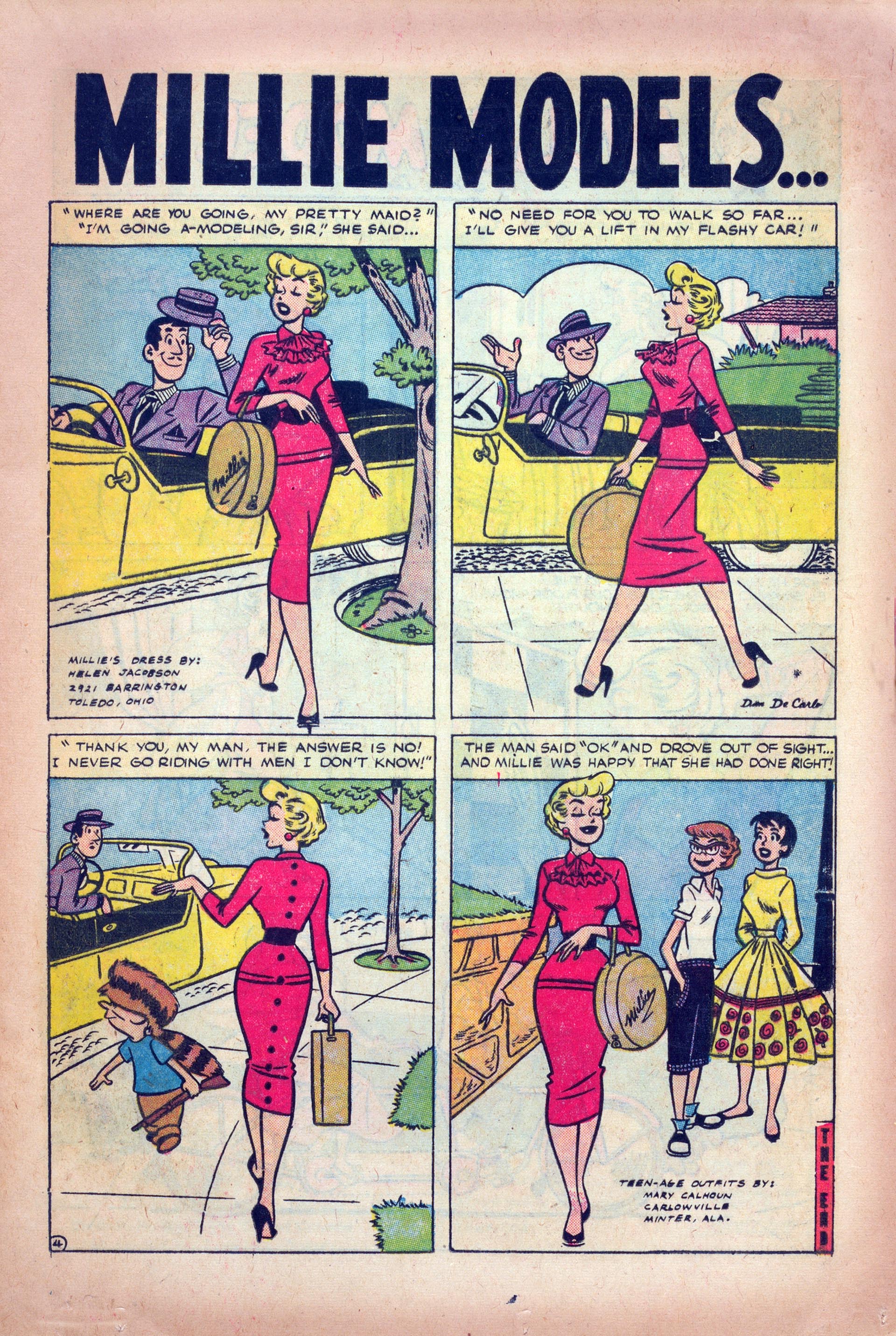 Read online Millie the Model comic -  Issue #68 - 13