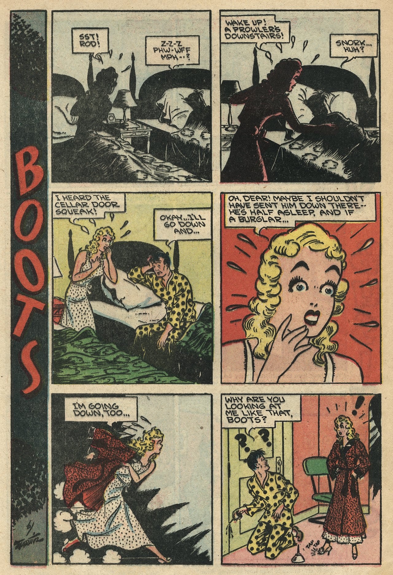 Read online Boots and Her Buddies (1955) comic -  Issue #3 - 28