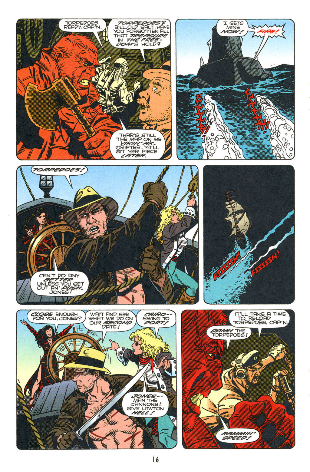 Read online Indiana Jones and the Sargasso Pirates comic -  Issue #4 - 18