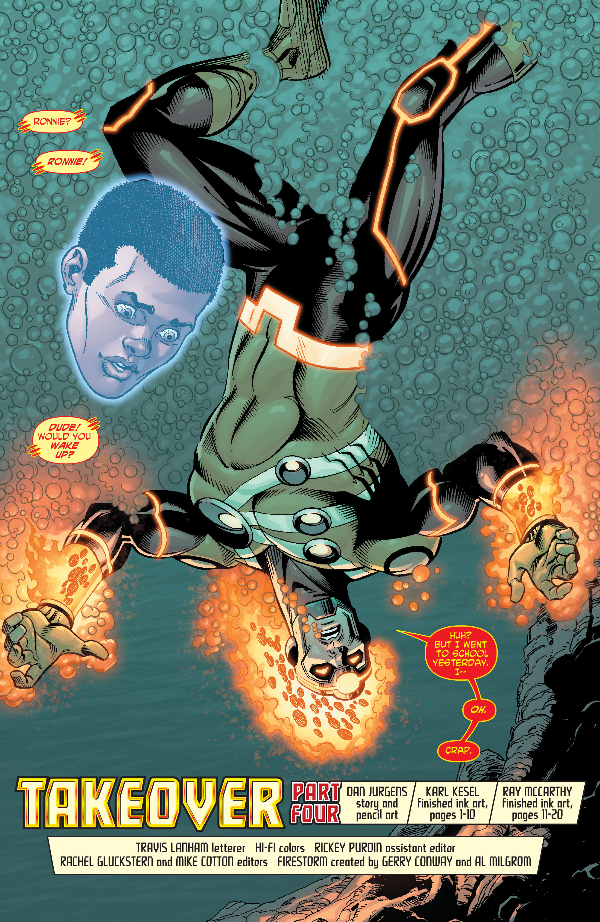 Read online The Fury of Firestorm: The Nuclear Men comic -  Issue #16 - 2