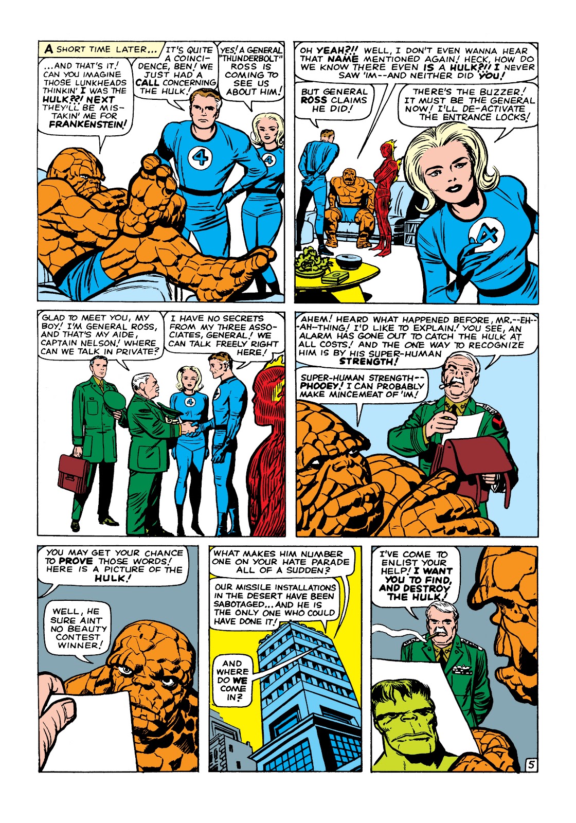 Read online Marvel Masterworks: The Fantastic Four comic - Issue # TPB 2 (Part 1) - 35