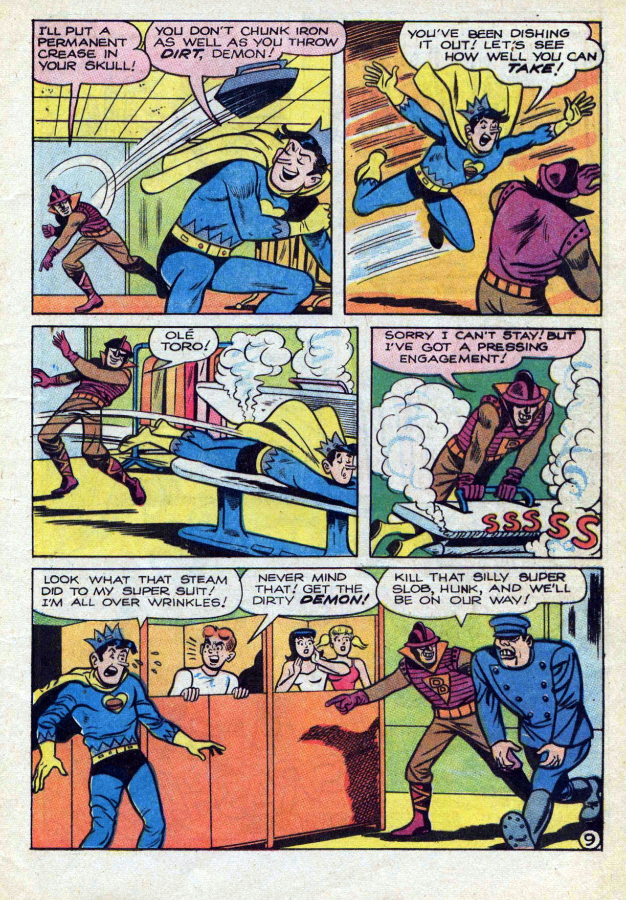 Read online Jughead As Captain Hero comic -  Issue #7 - 13