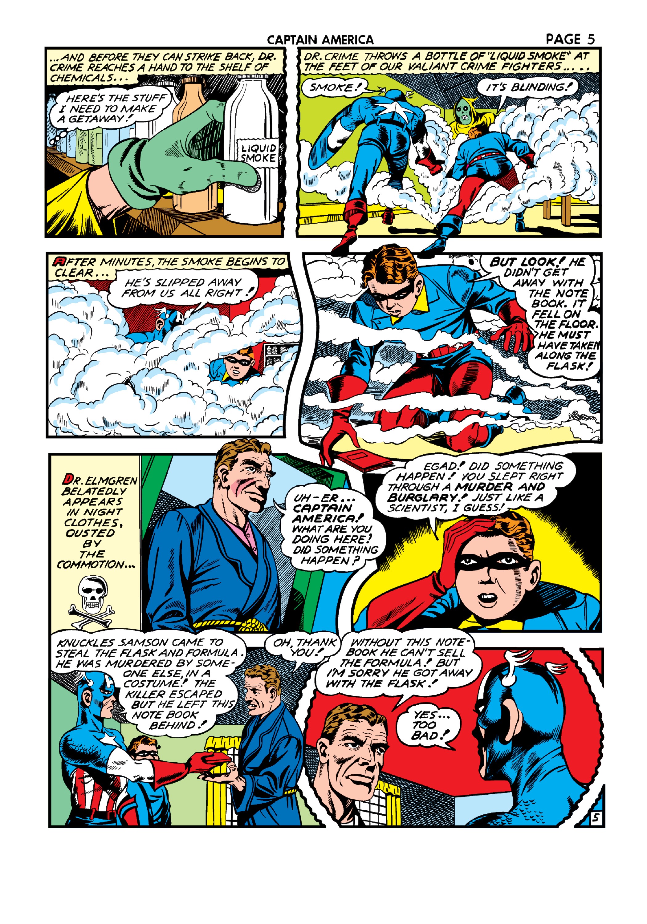Read online Marvel Masterworks: Golden Age Captain America comic -  Issue # TPB 3 (Part 3) - 12