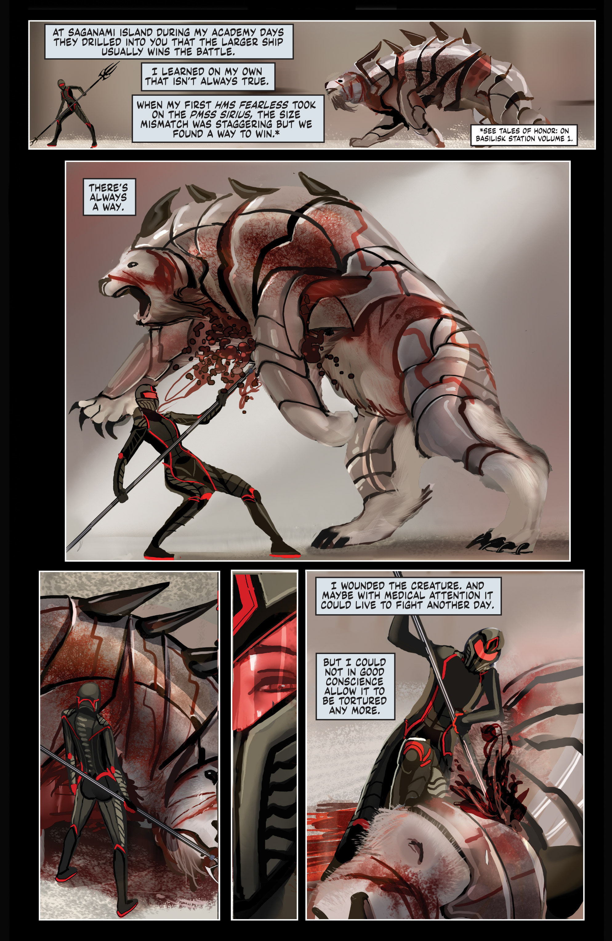 Read online Tales of Honor (2015) comic -  Issue #1 - 6