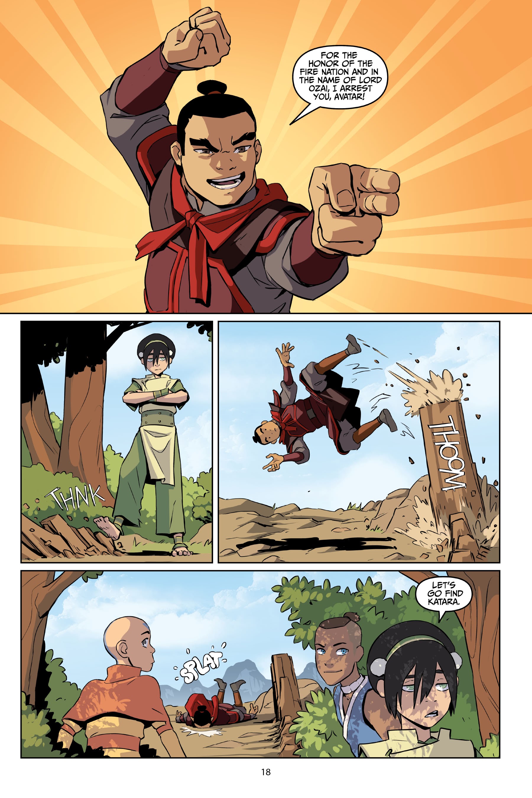 Read online Avatar: The Last Airbender—Katara and the Pirate's Silver comic -  Issue # TPB - 19