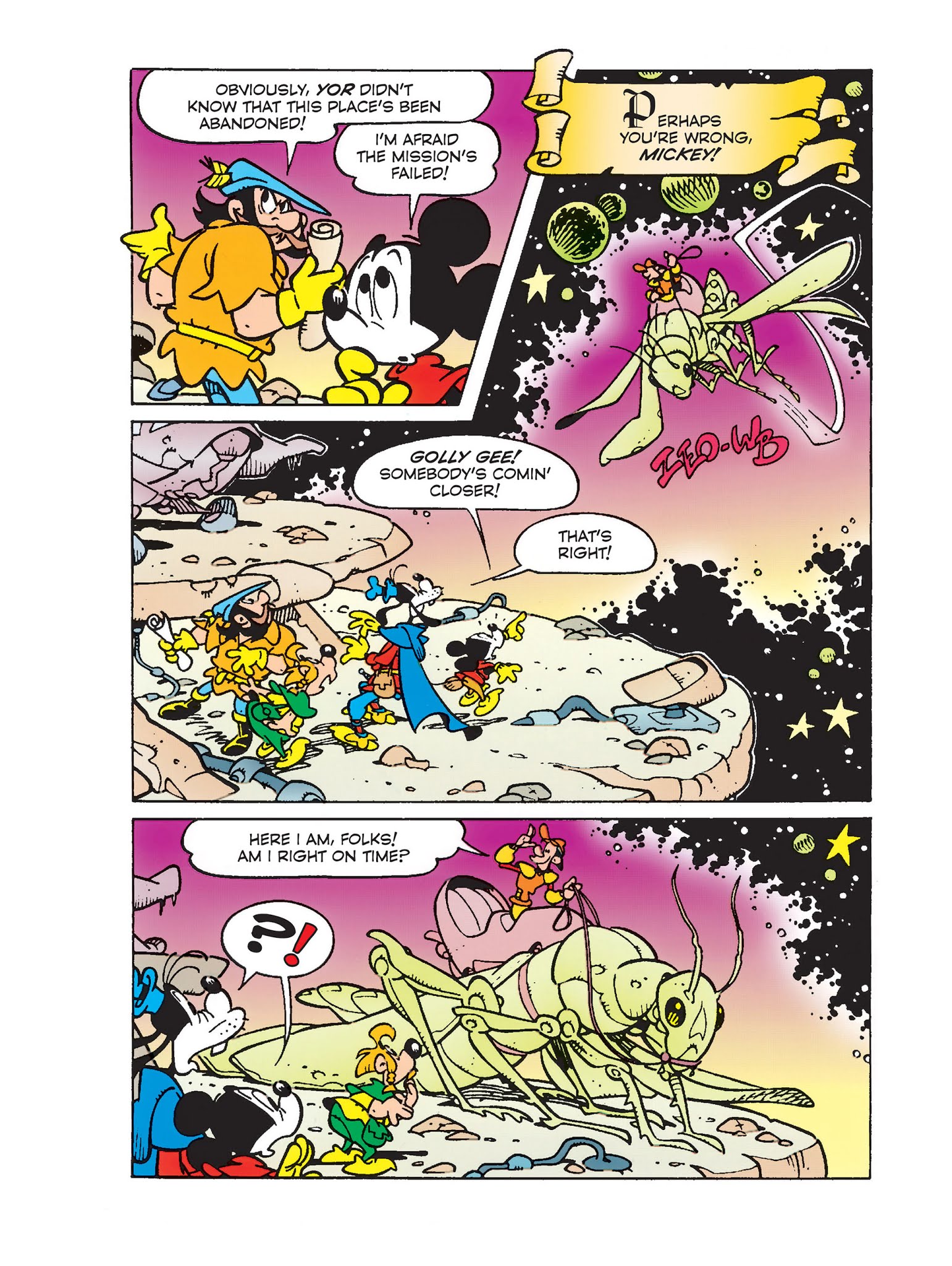 Read online Mickey Mouse and the Sleeping Beauty in the Stars comic -  Issue #2 - 6